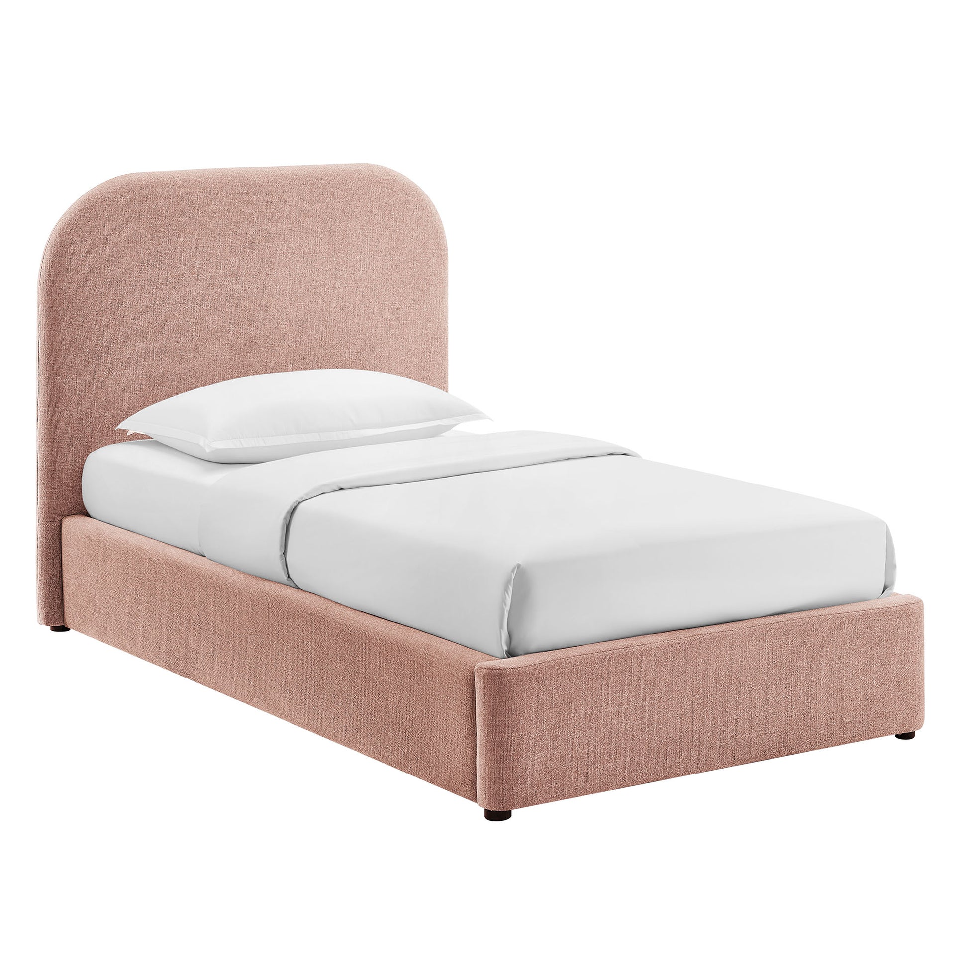 Keynote Twin Fabric Upholstered Storage Platform Bed Frame by Modway