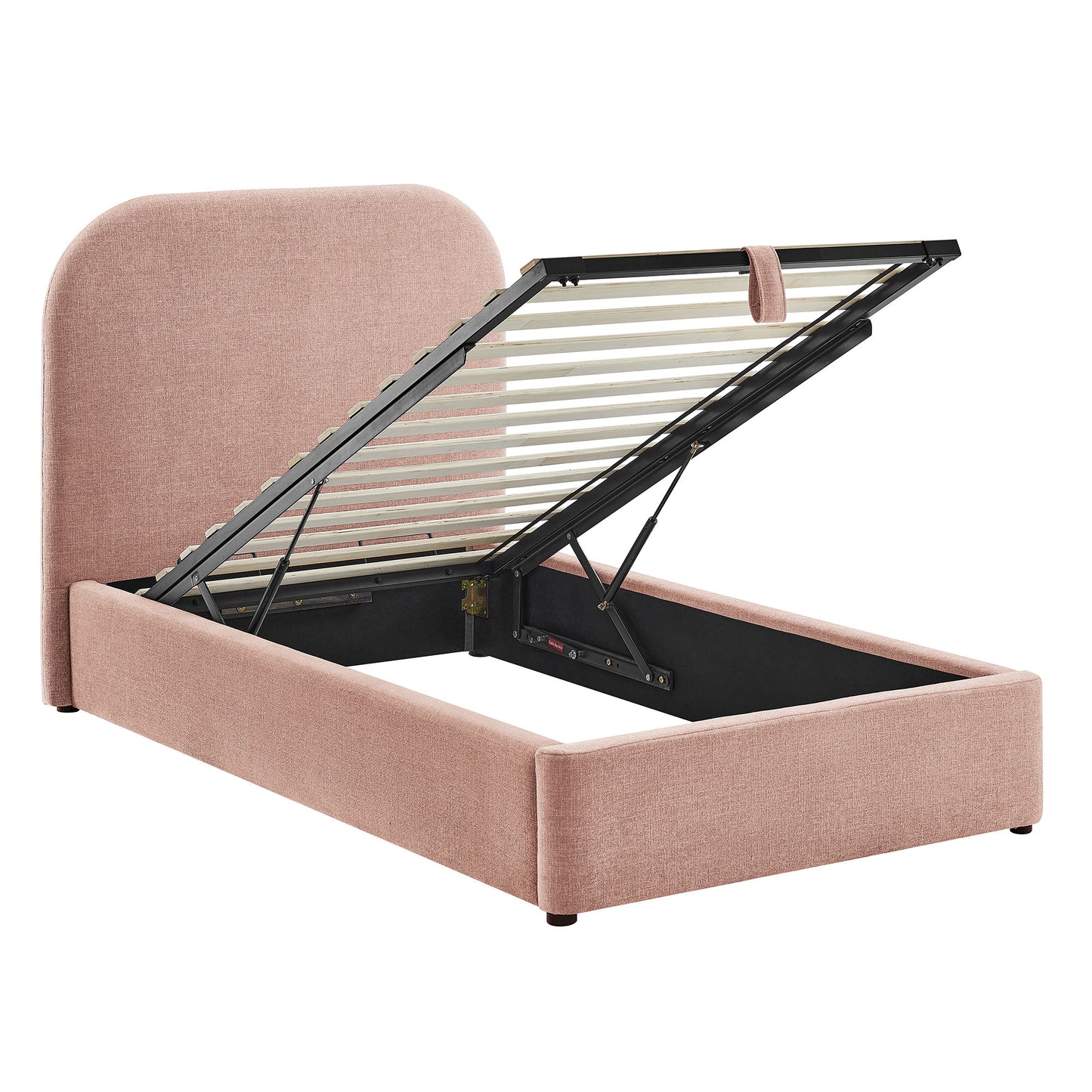 Keynote Twin Fabric Upholstered Storage Platform Bed Frame by Modway