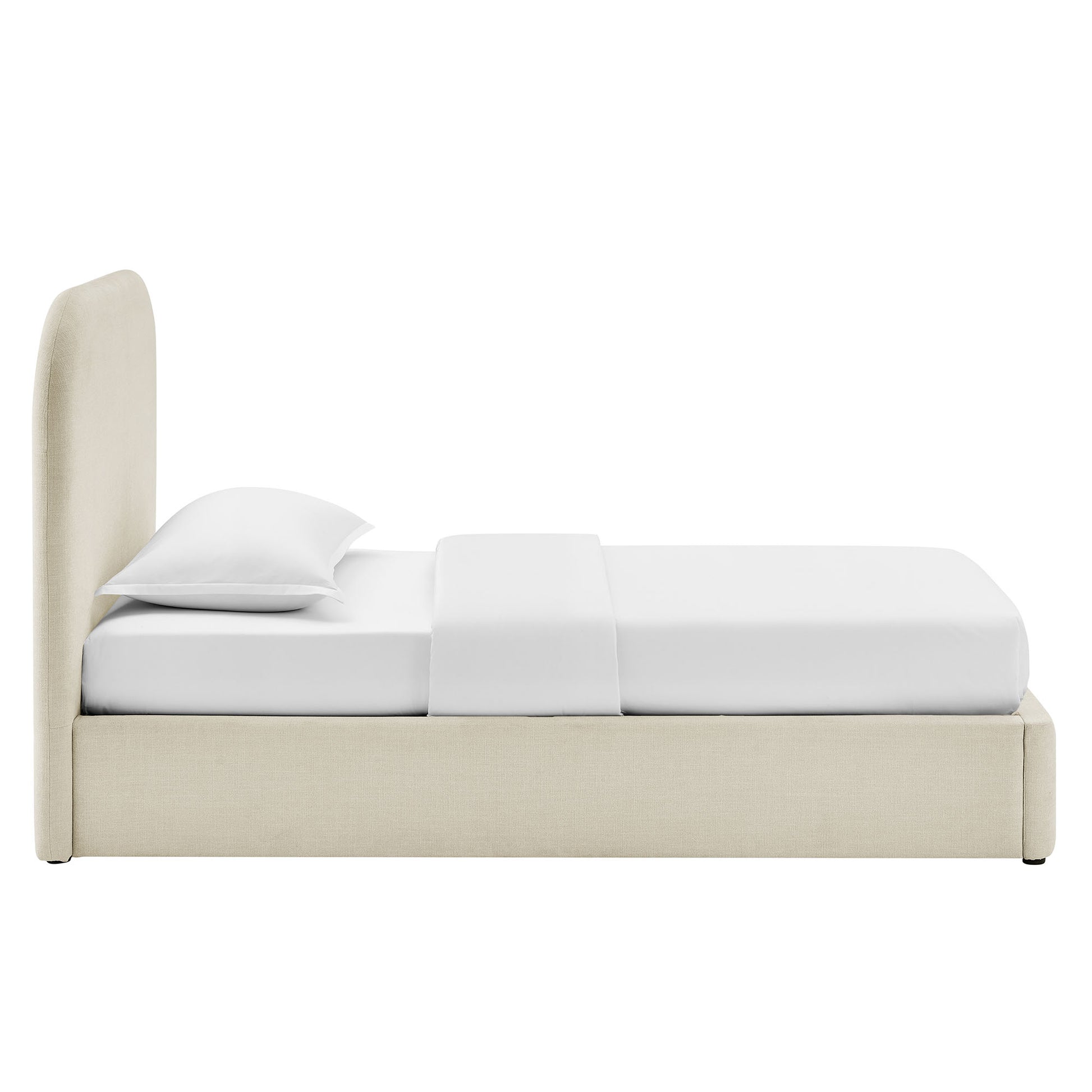 Keynote Twin Fabric Upholstered Storage Platform Bed Frame by Modway