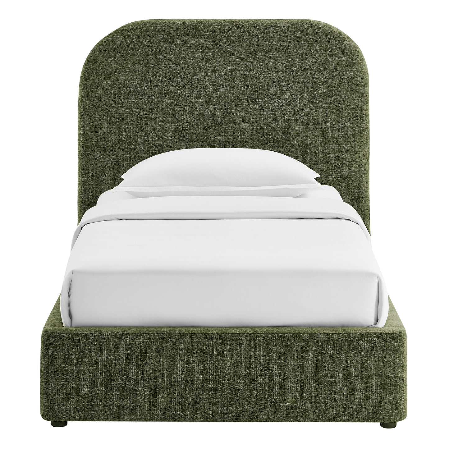 Keynote Twin Fabric Upholstered Storage Platform Bed Frame by Modway