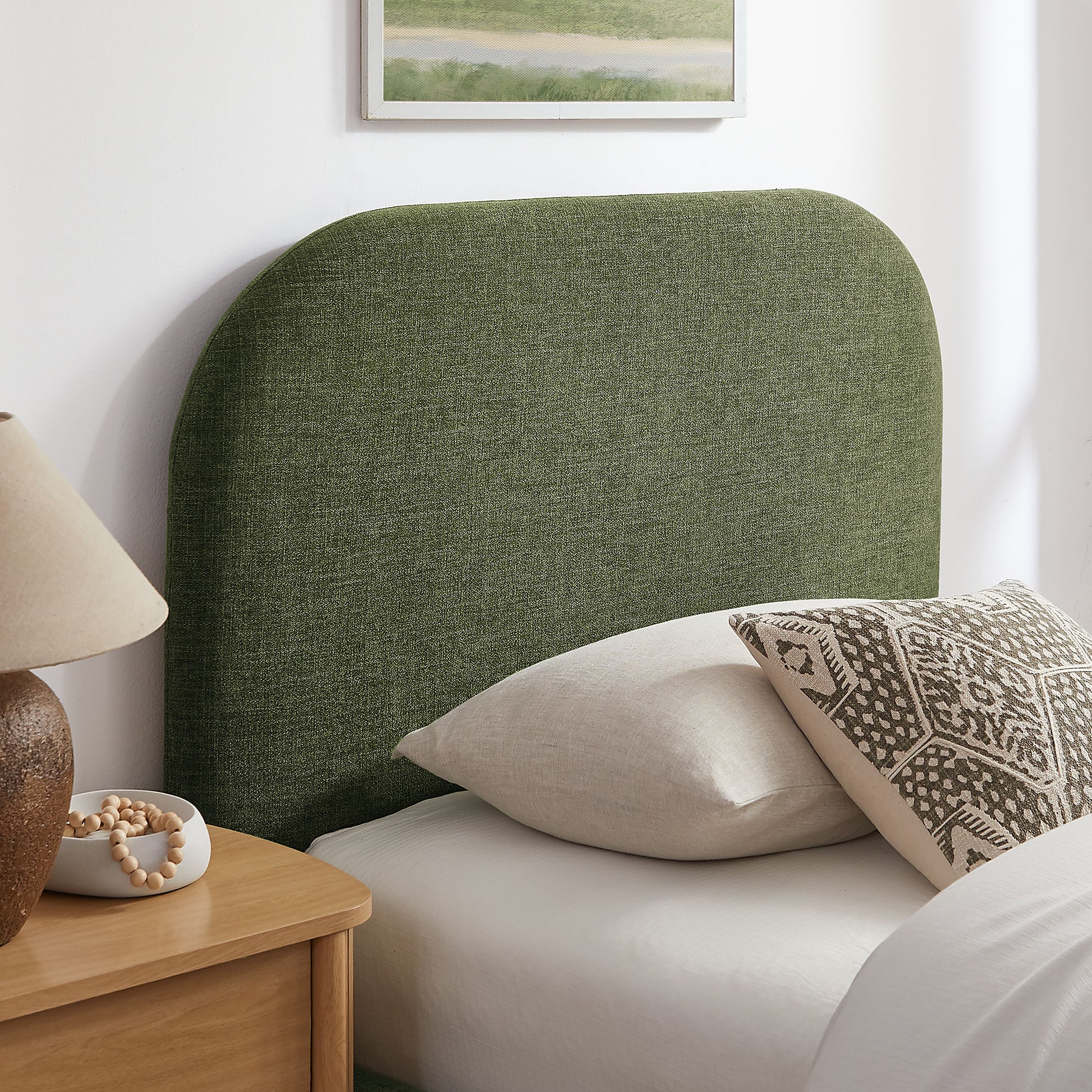 Keynote Twin Fabric Upholstered Storage Platform Bed Frame by Modway