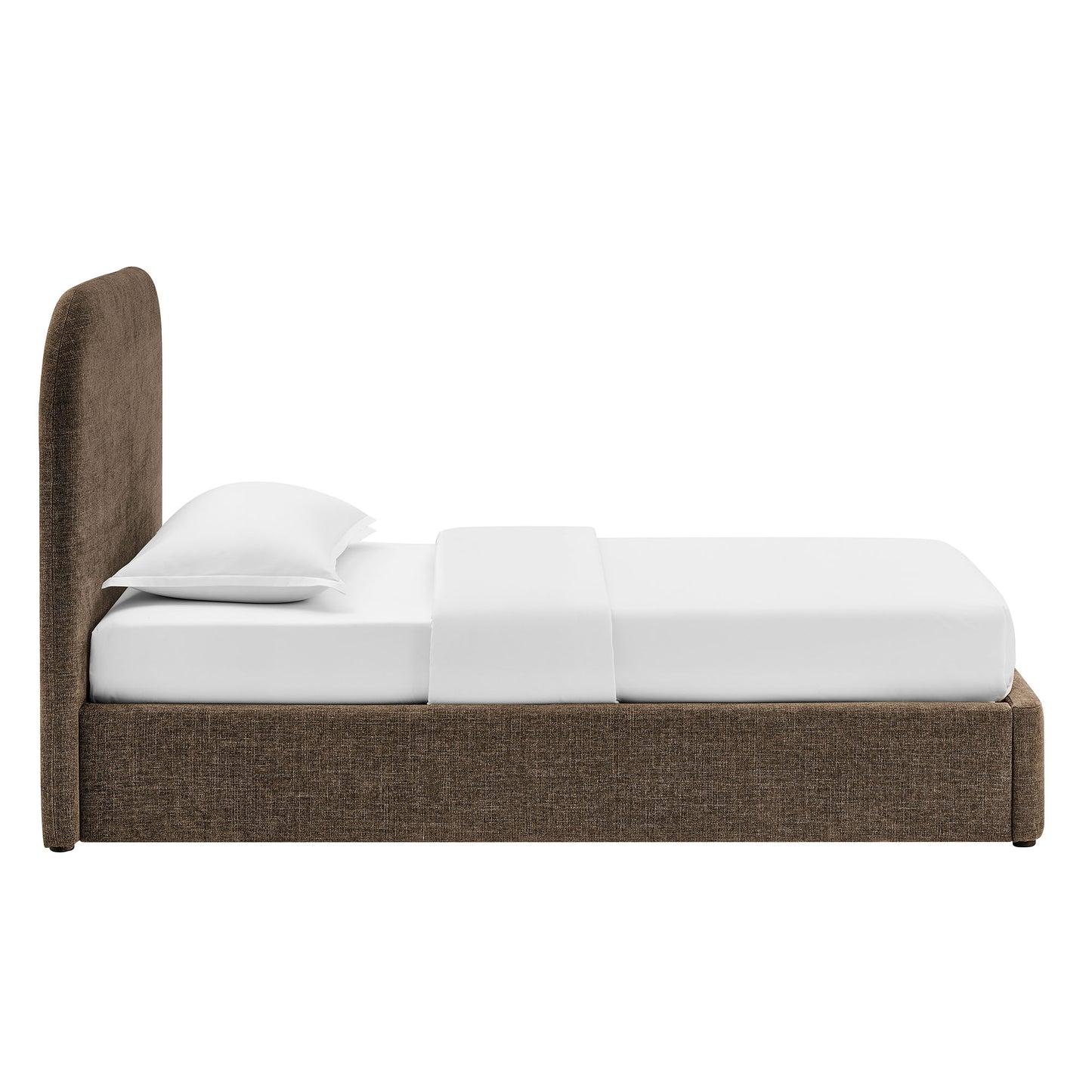 Keynote Twin Fabric Upholstered Storage Platform Bed Frame by Modway