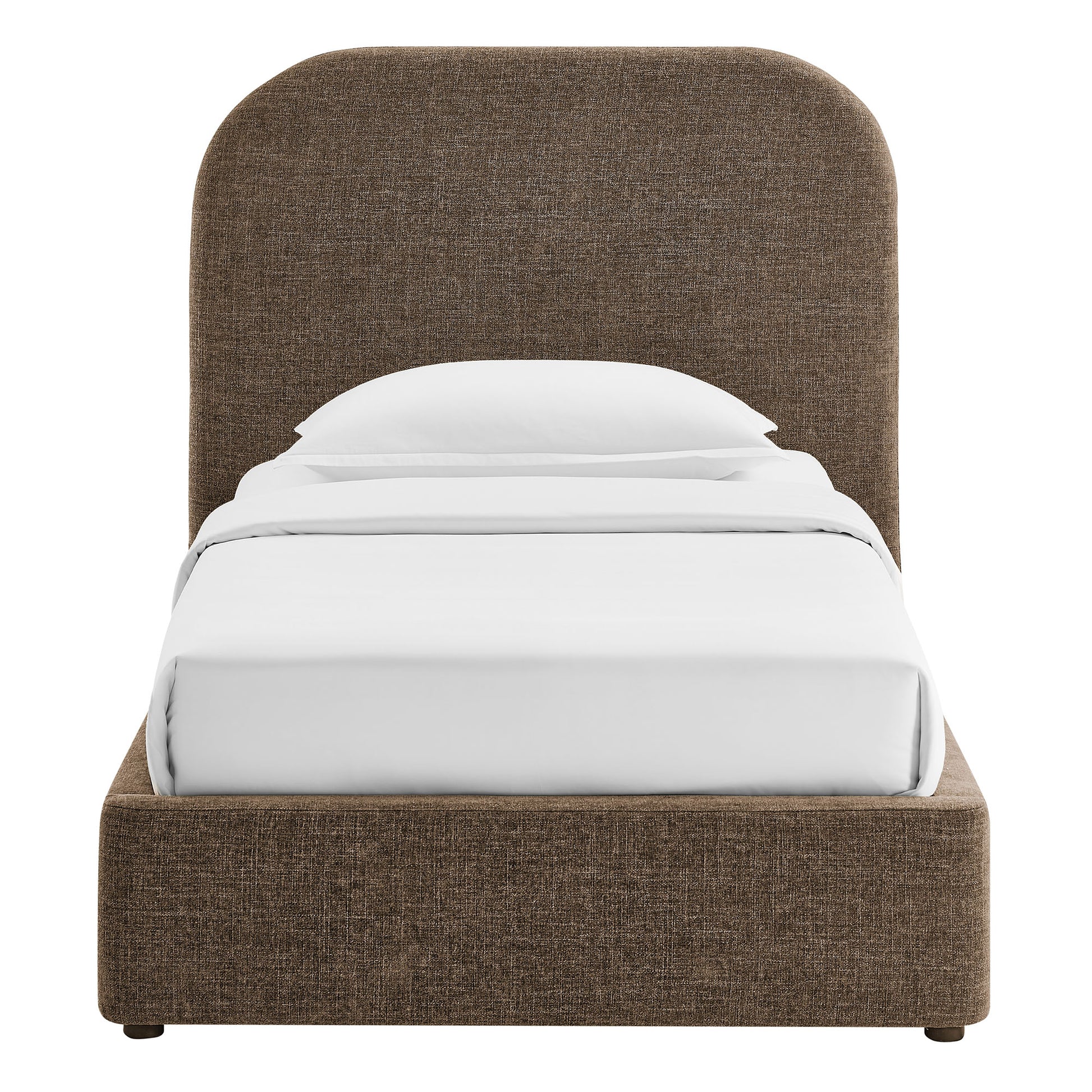 Keynote Twin Fabric Upholstered Storage Platform Bed Frame by Modway