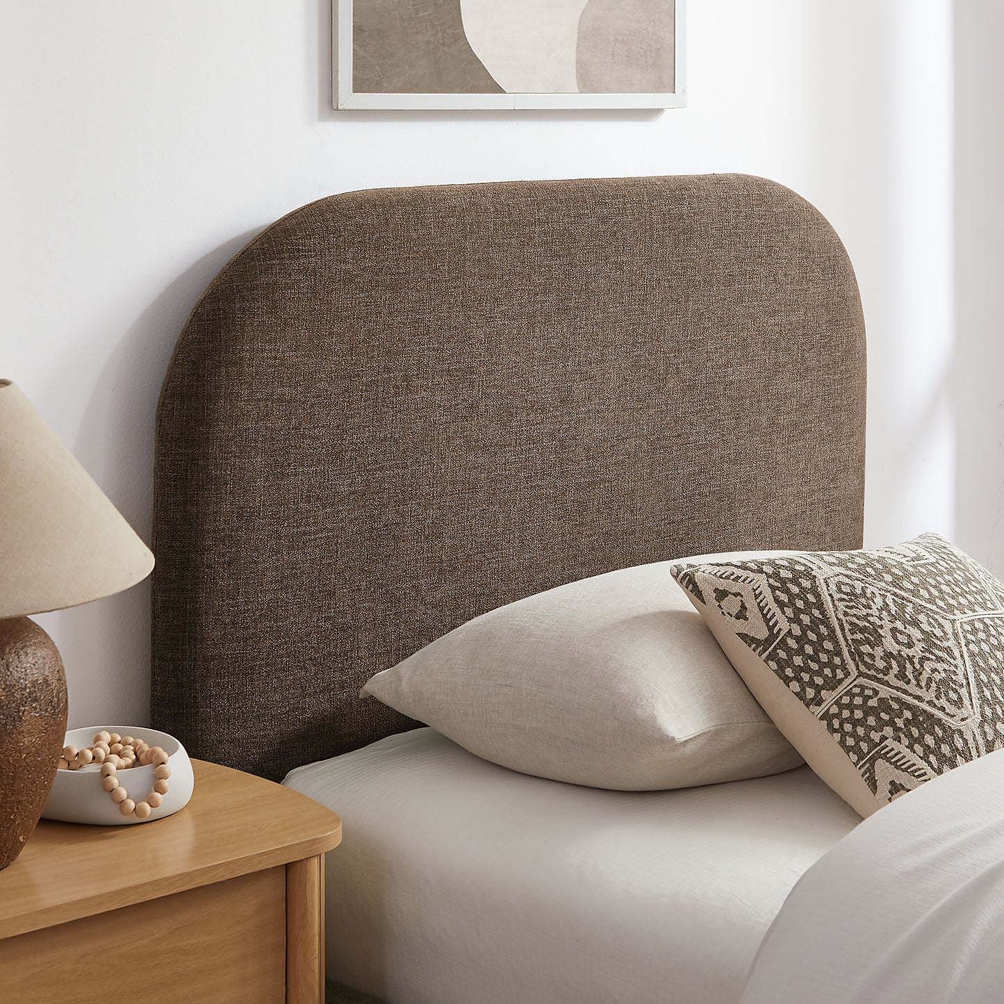 Keynote Twin Fabric Upholstered Storage Platform Bed Frame by Modway