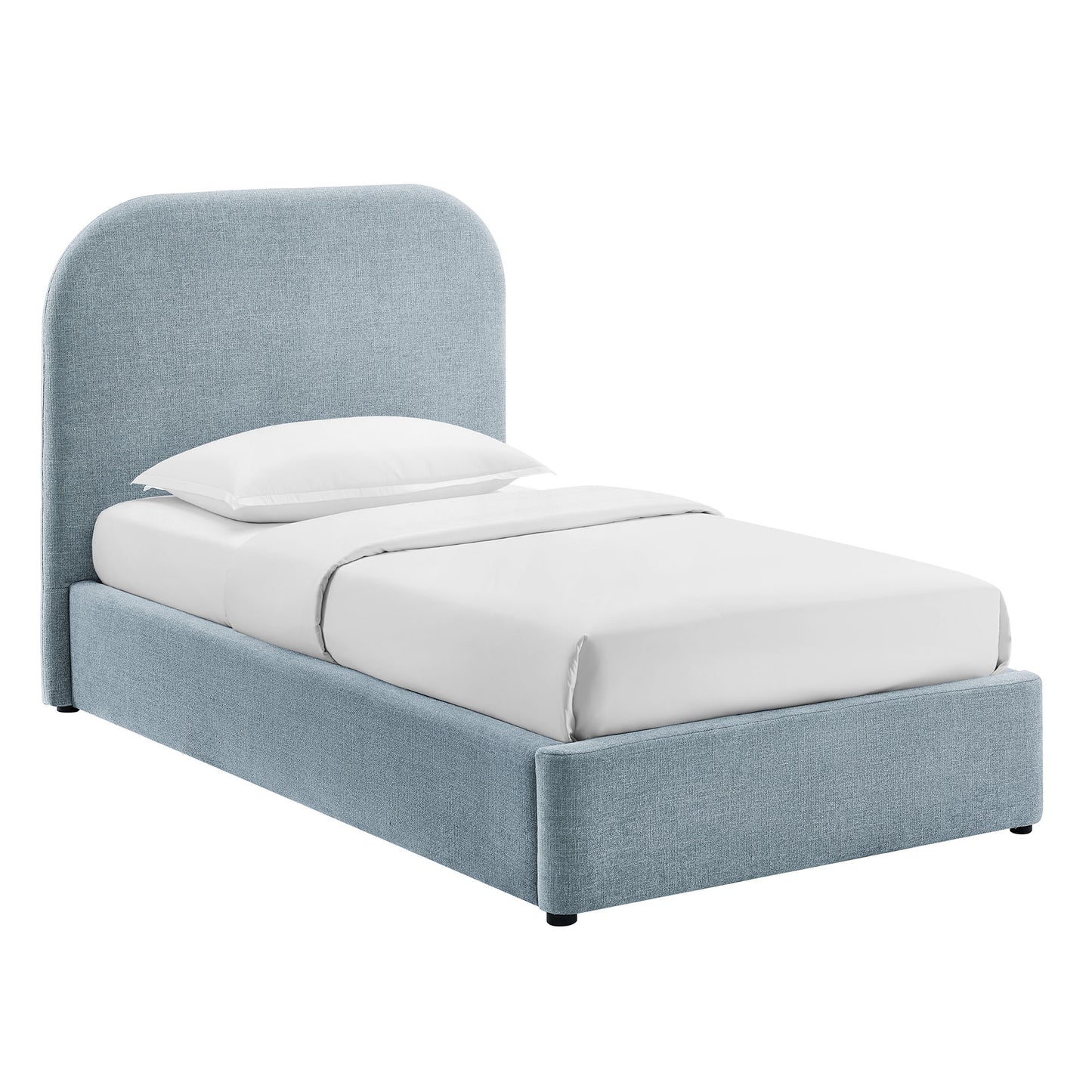 Keynote Twin Fabric Upholstered Storage Platform Bed Frame by Modway
