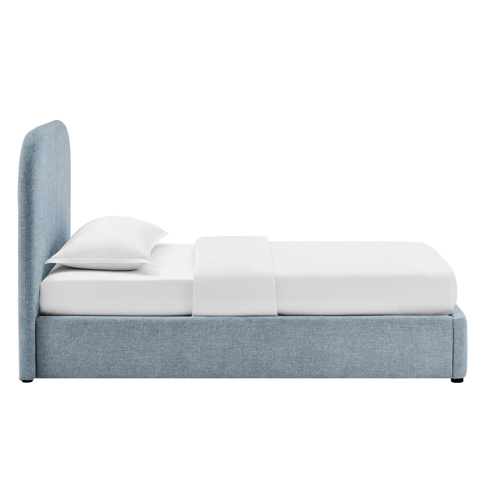 Keynote Twin Fabric Upholstered Storage Platform Bed Frame by Modway