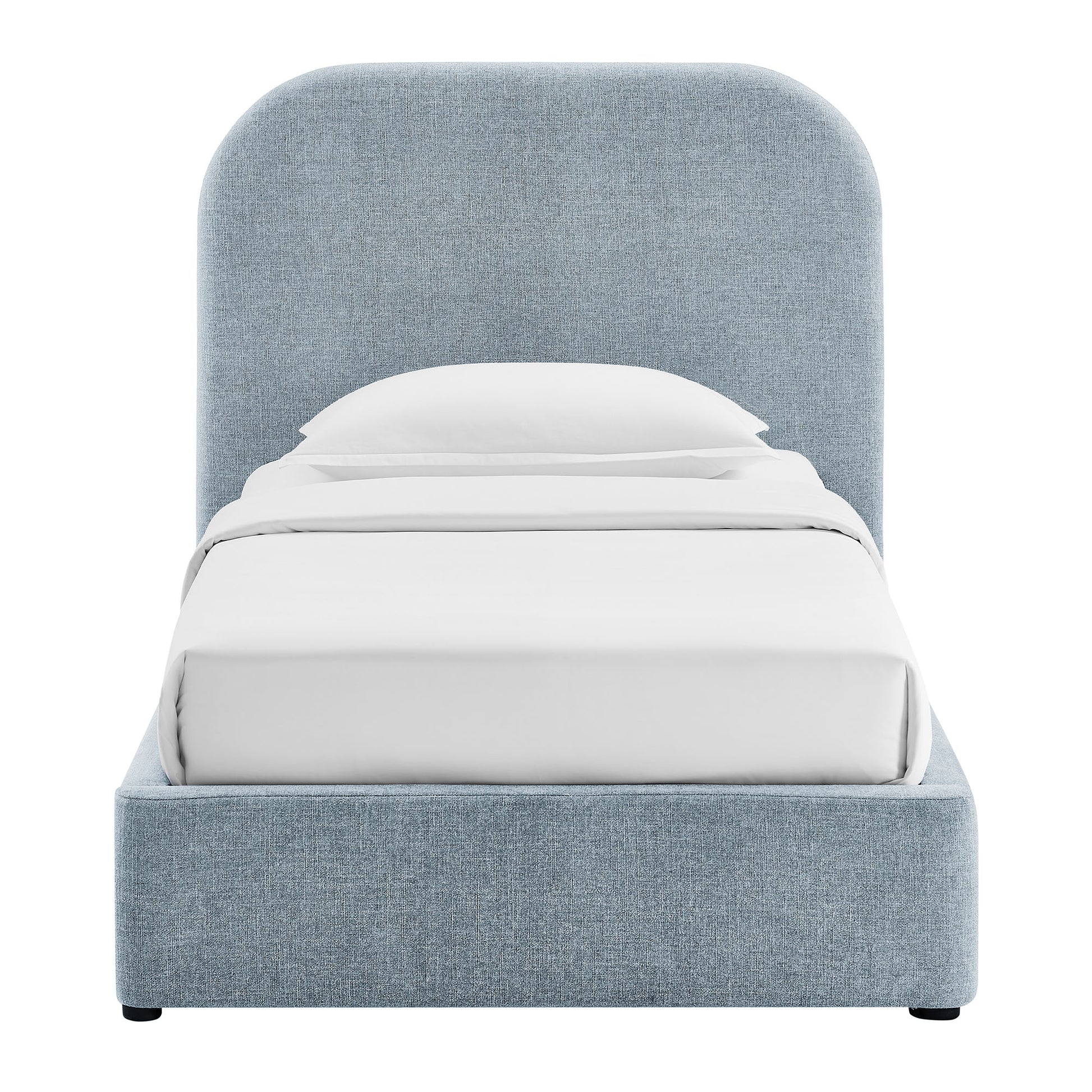 Keynote Twin Fabric Upholstered Storage Platform Bed Frame by Modway
