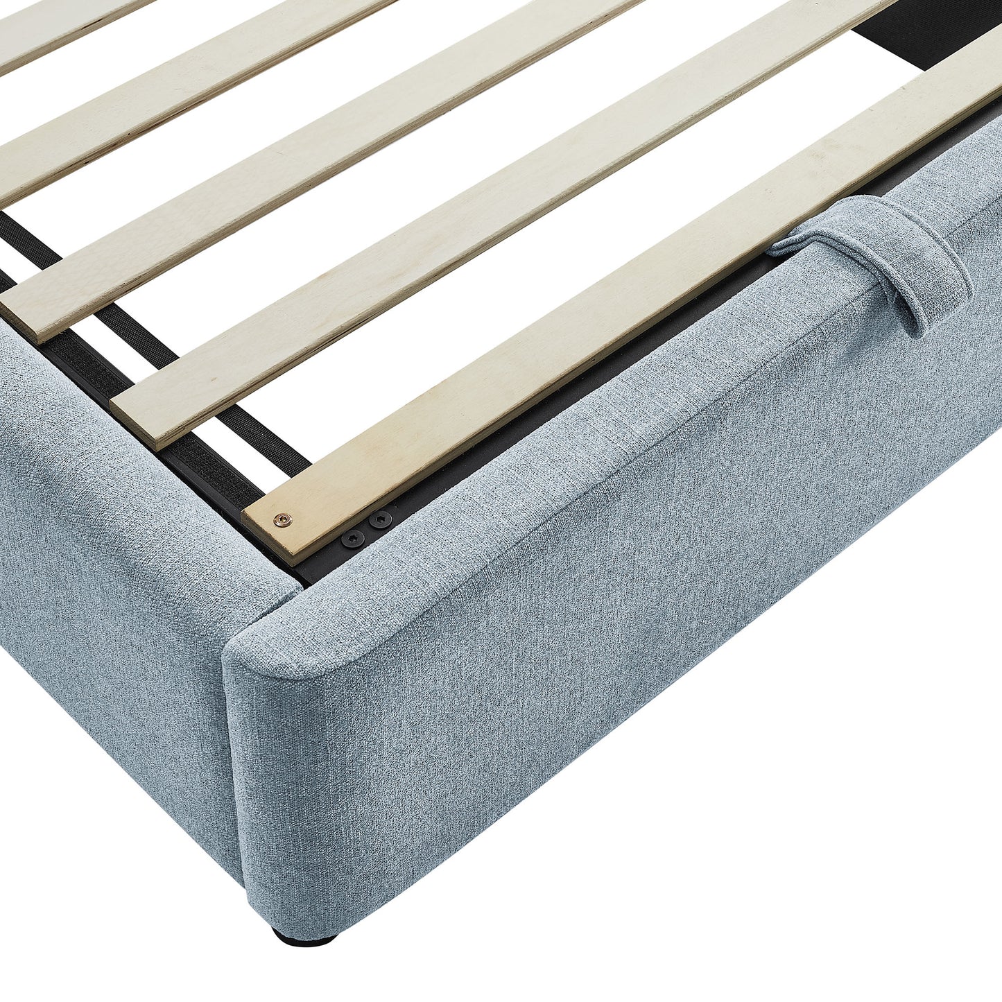 Keynote Twin Fabric Upholstered Storage Platform Bed Frame by Modway