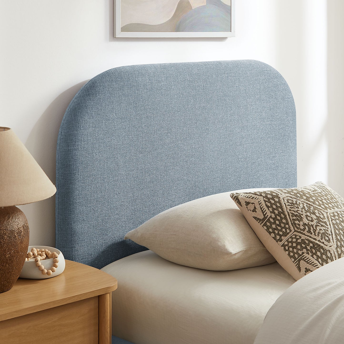 Keynote Twin Fabric Upholstered Storage Platform Bed Frame by Modway