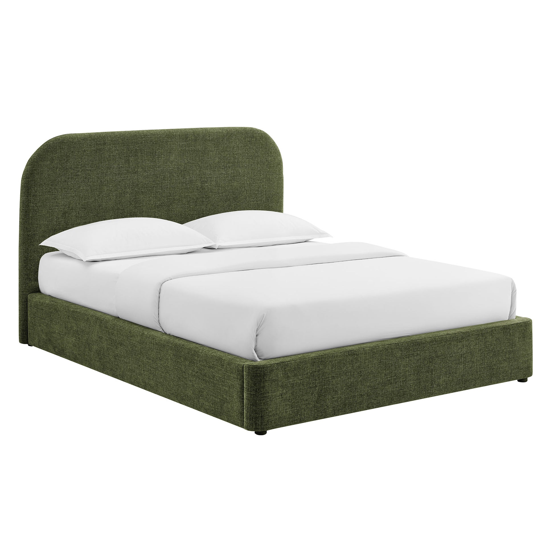 Keynote Full Fabric Upholstered Storage Platform Bed Frame by Modway