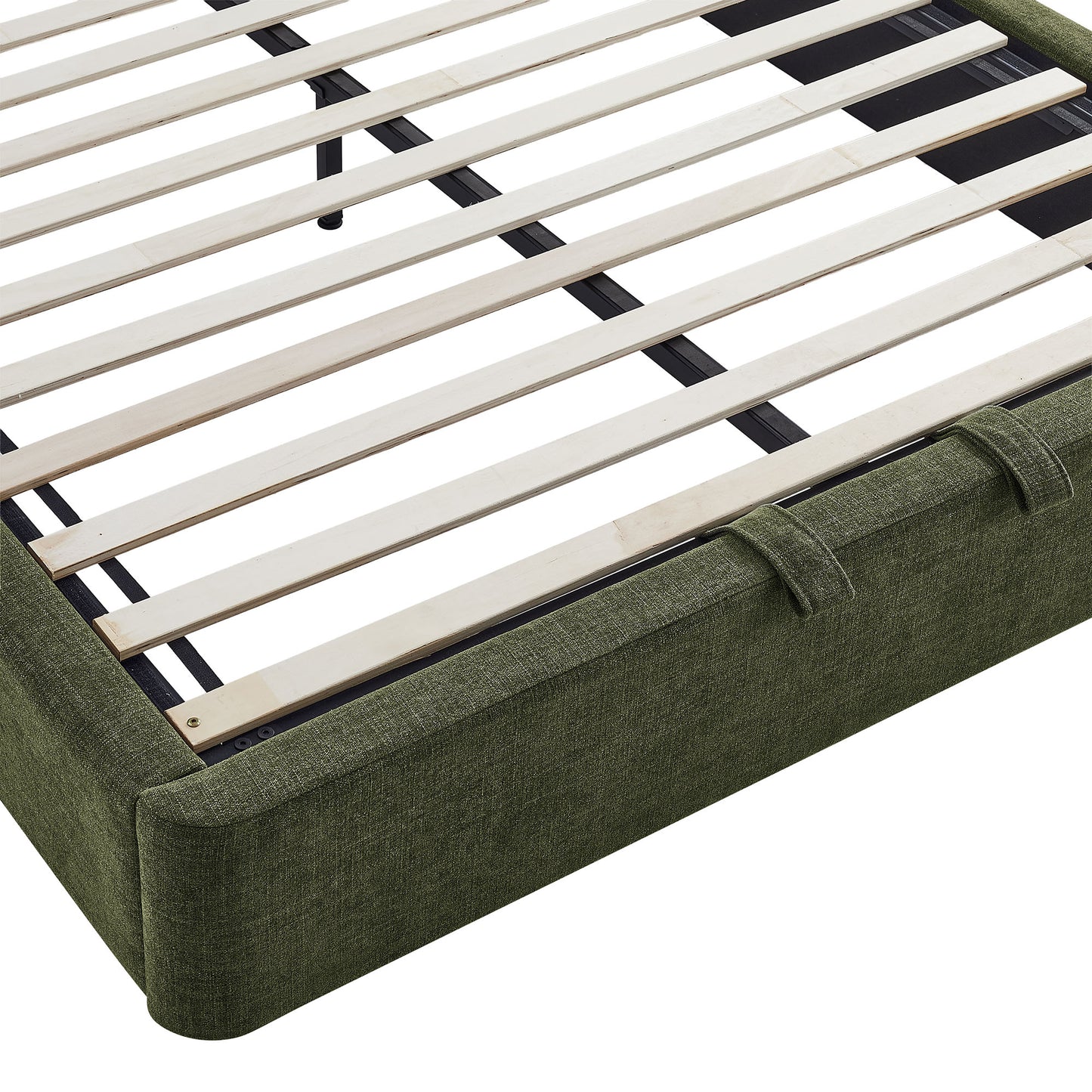 Keynote Full Fabric Upholstered Storage Platform Bed Frame by Modway