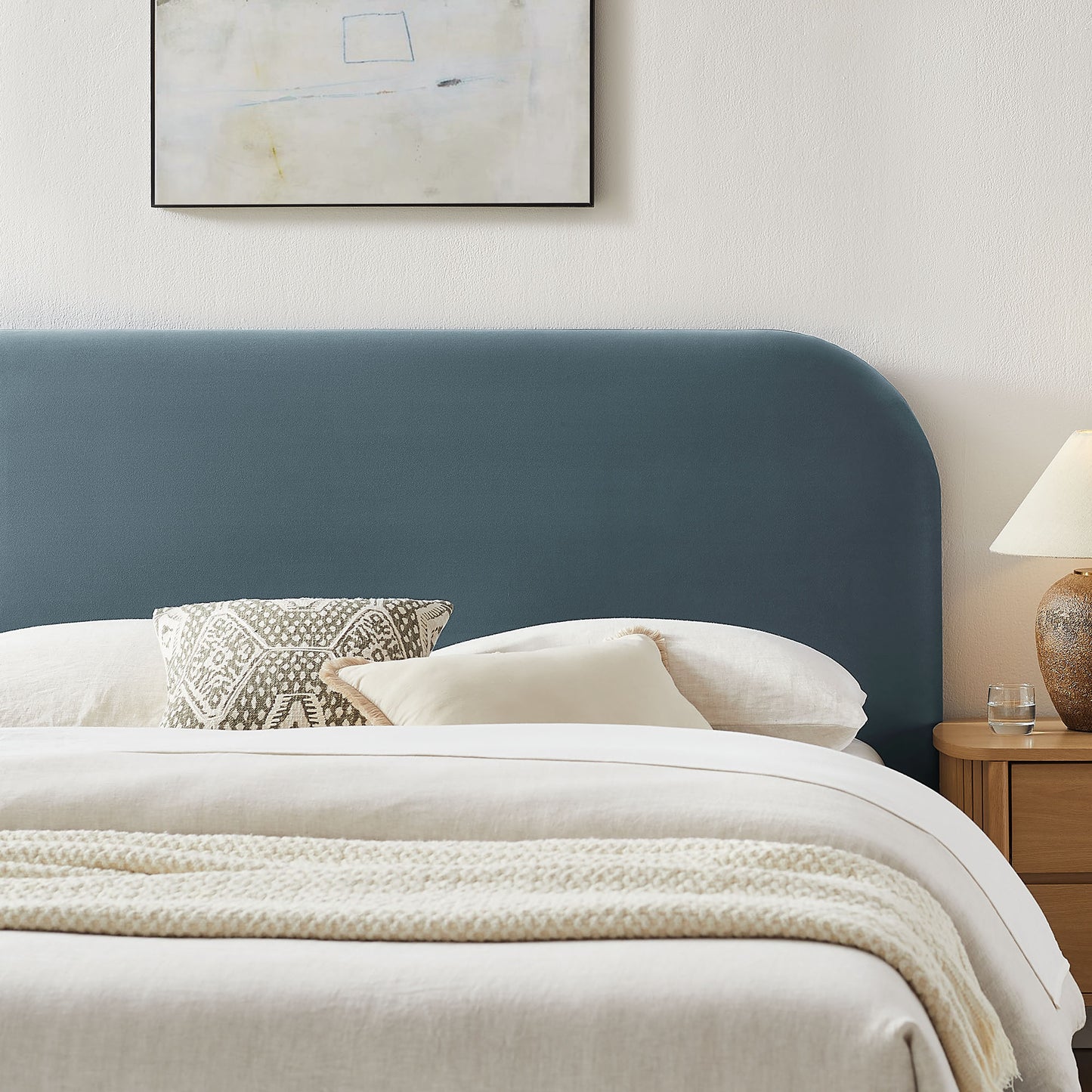 Keynote Queen Performance Velvet Storage Platform Bed Frame by Modway