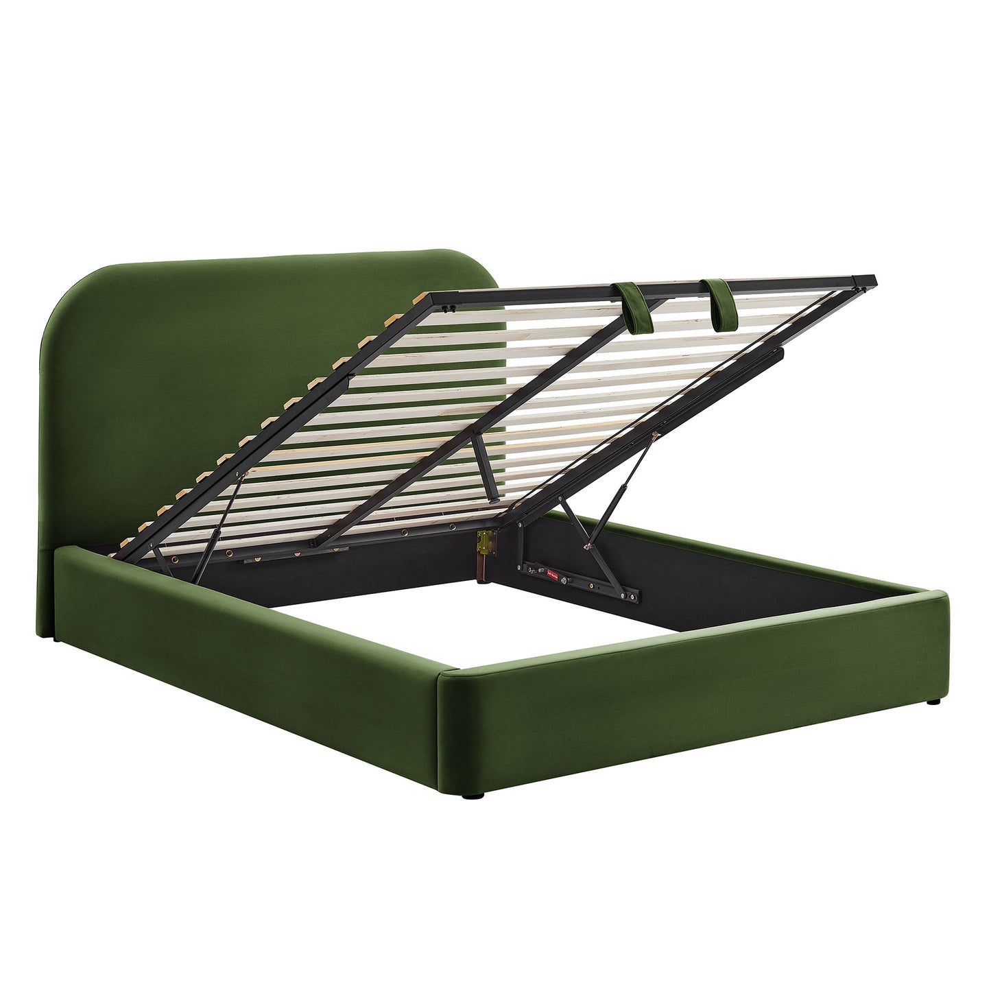Keynote Queen Performance Velvet Storage Platform Bed Frame by Modway