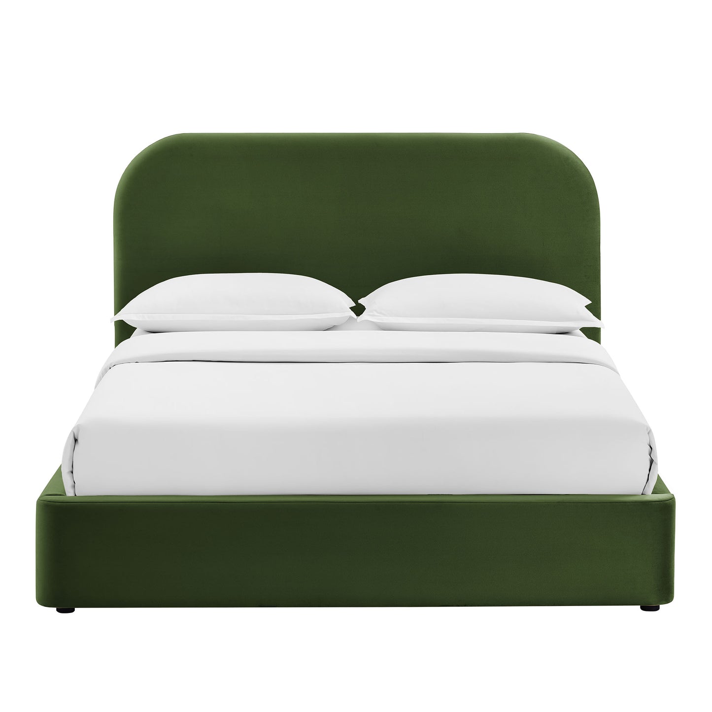 Keynote Queen Performance Velvet Storage Platform Bed Frame by Modway