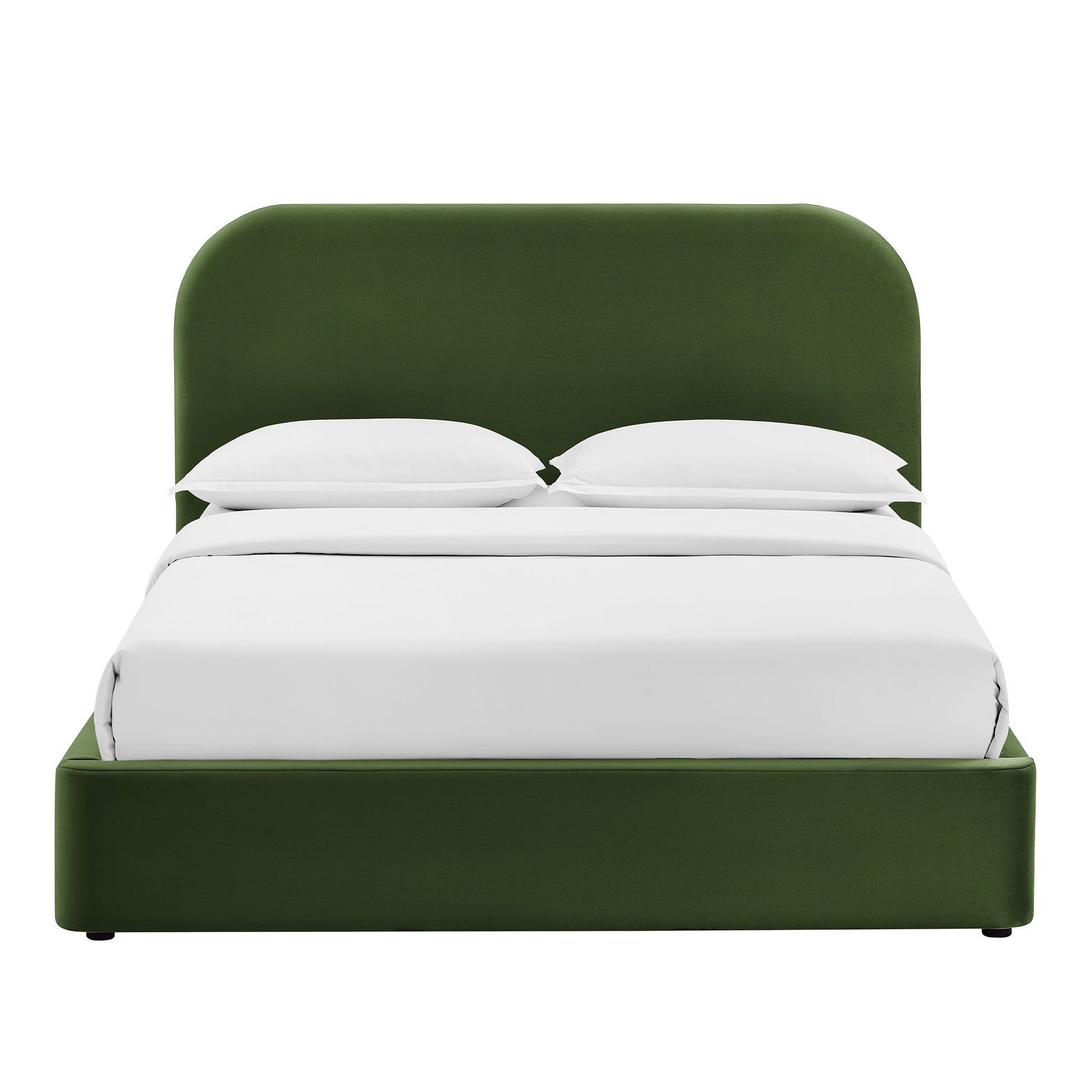 Keynote Queen Performance Velvet Storage Platform Bed Frame by Modway