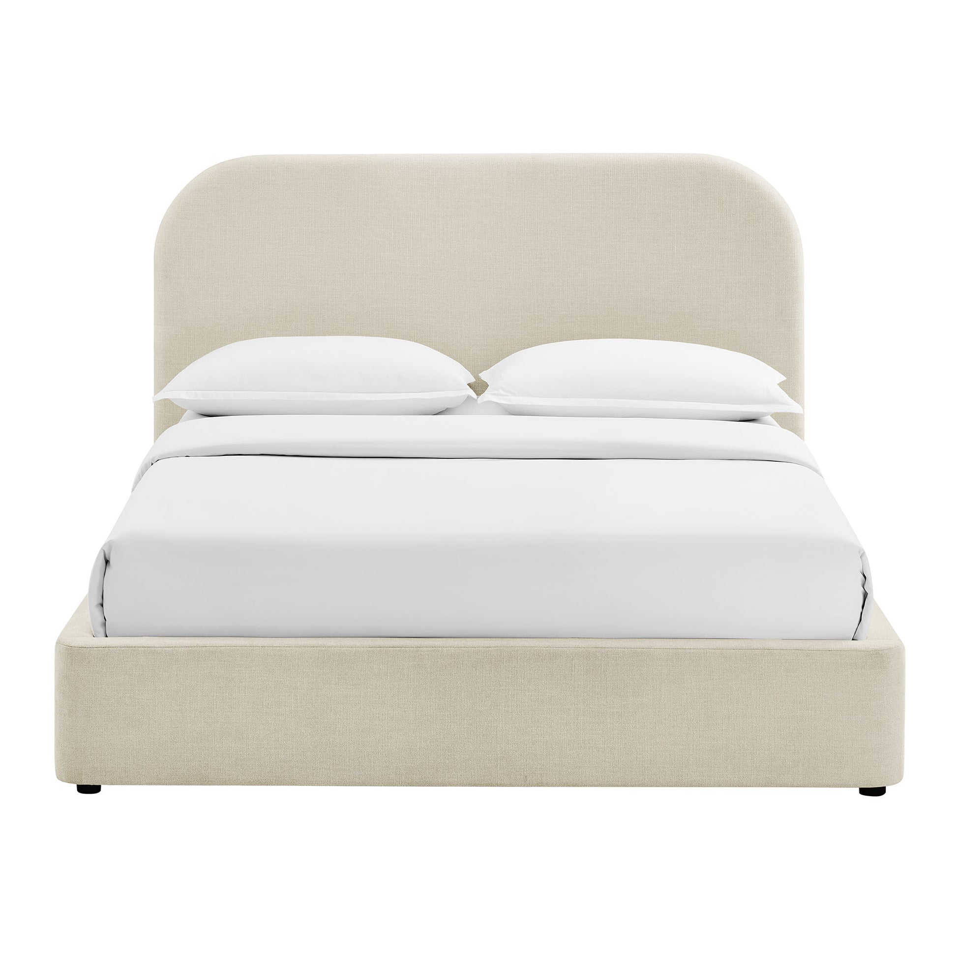 Keynote Queen Fabric Upholstered Storage Platform Bed Frame by Modway