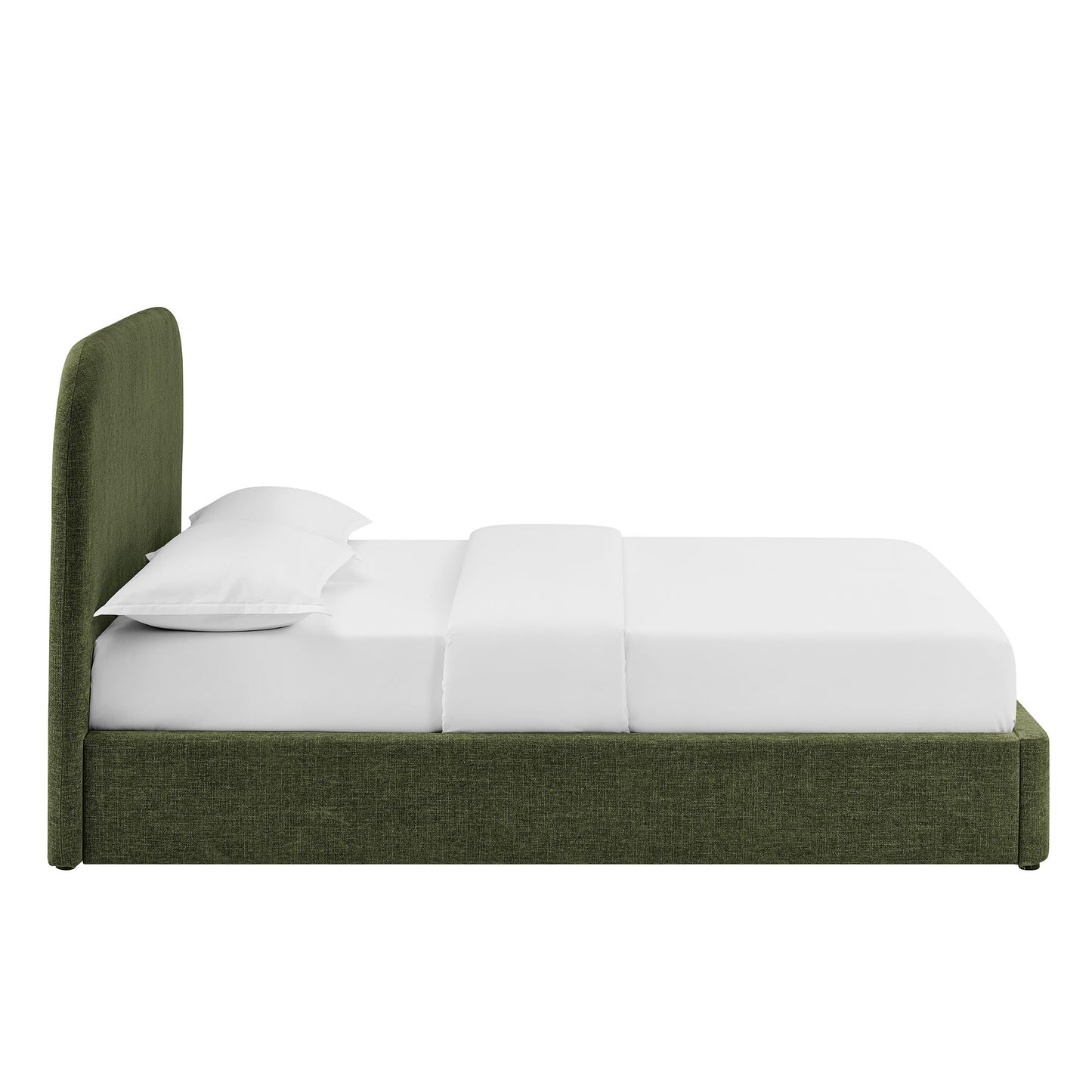 Keynote Queen Fabric Upholstered Storage Platform Bed Frame by Modway