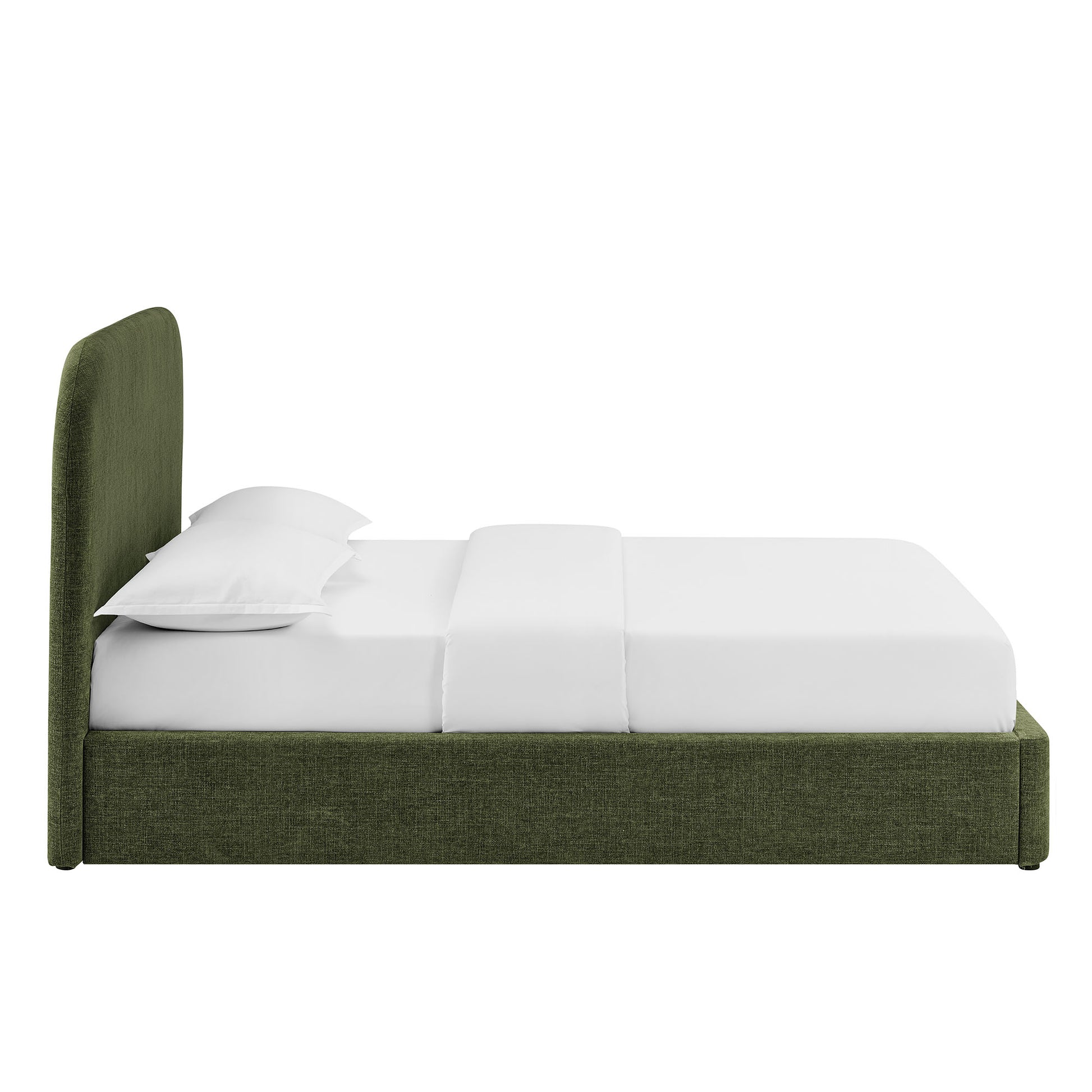 Keynote Queen Fabric Upholstered Storage Platform Bed Frame by Modway