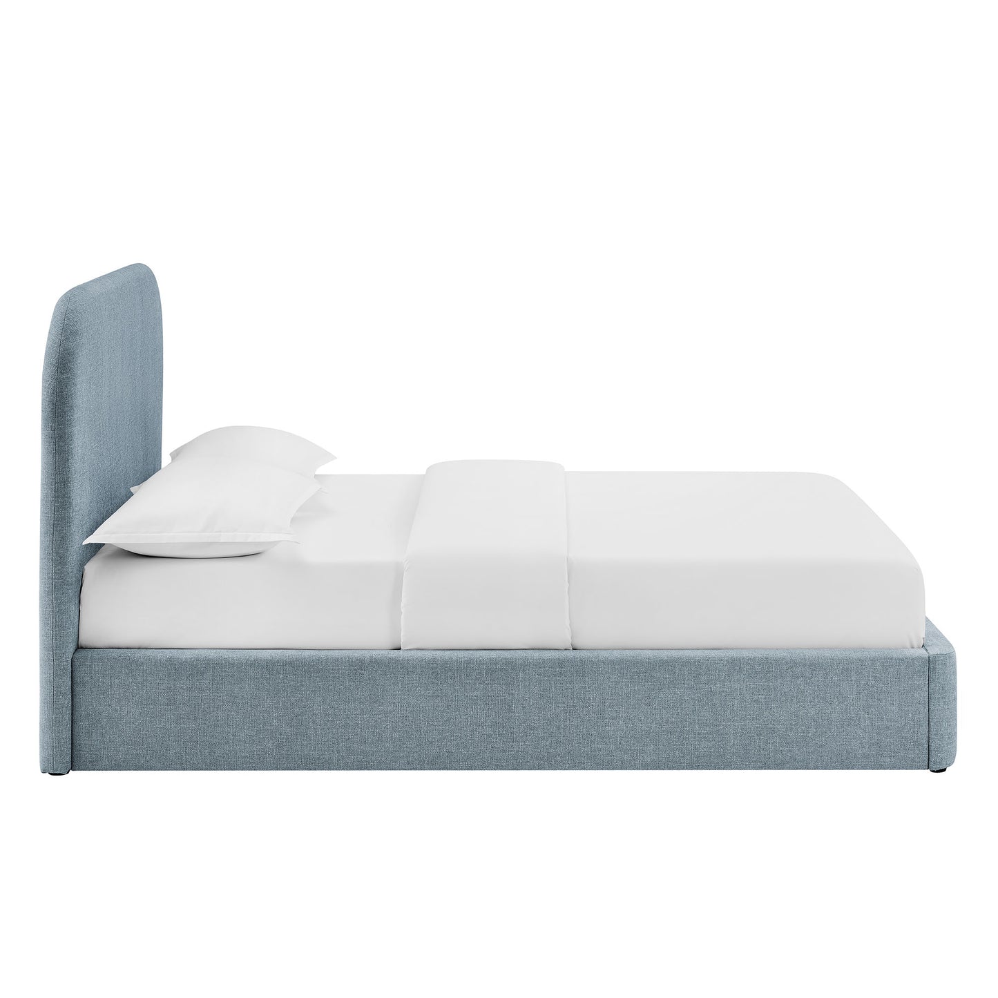 Keynote Queen Fabric Upholstered Storage Platform Bed Frame by Modway