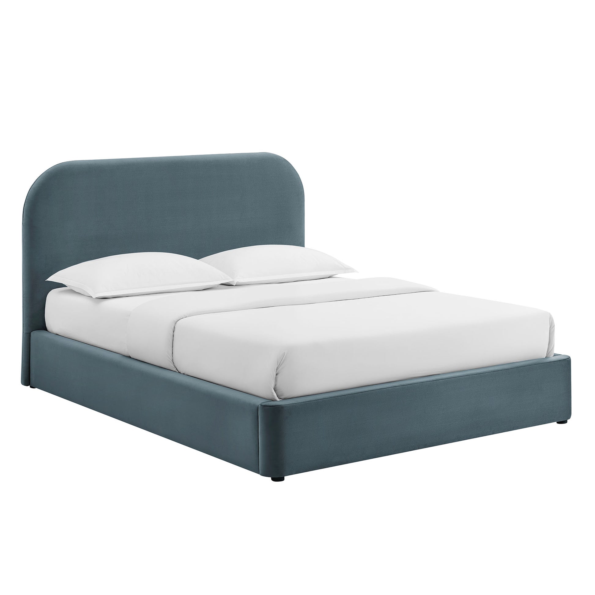 Keynote King Performance Velvet Storage Platform Bed Frame by Modway