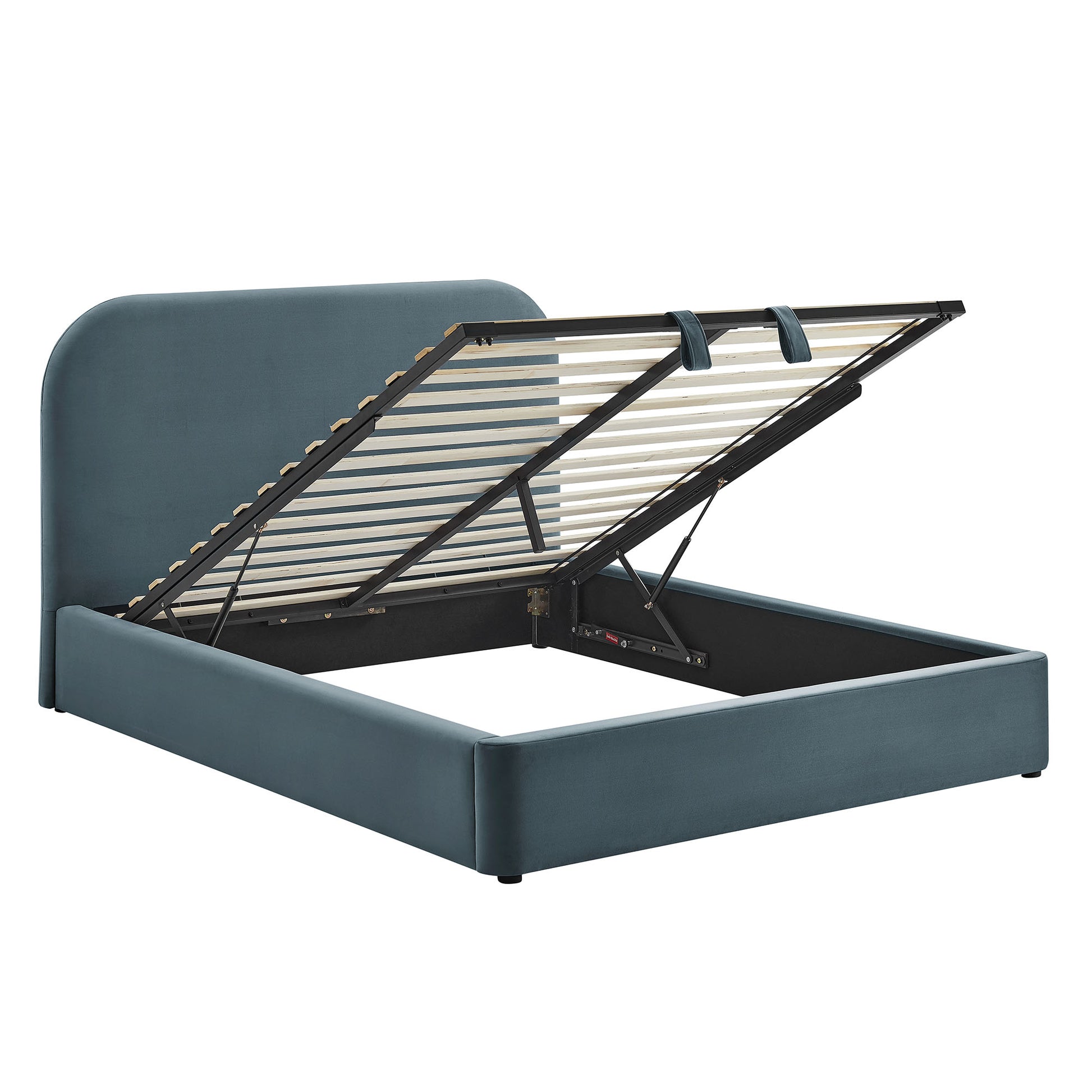 Keynote King Performance Velvet Storage Platform Bed Frame by Modway