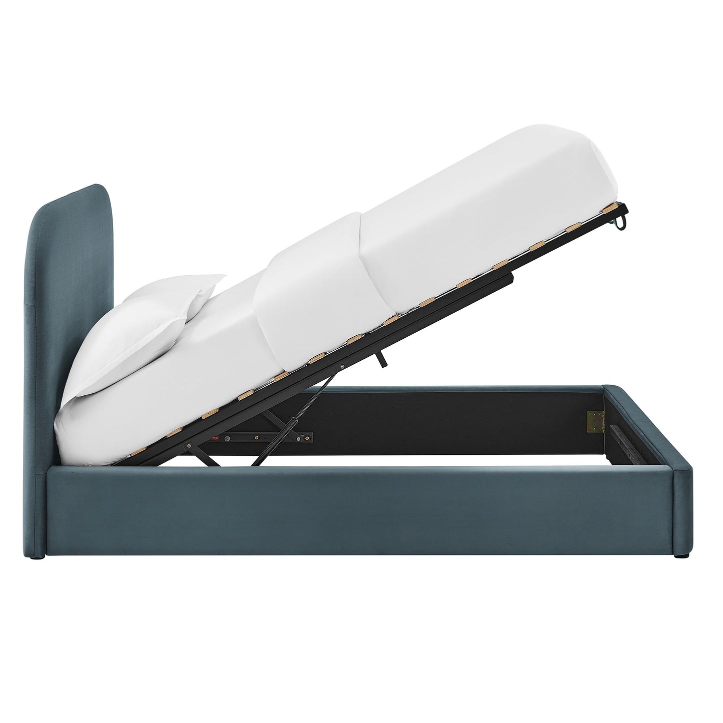 Keynote King Performance Velvet Storage Platform Bed Frame by Modway
