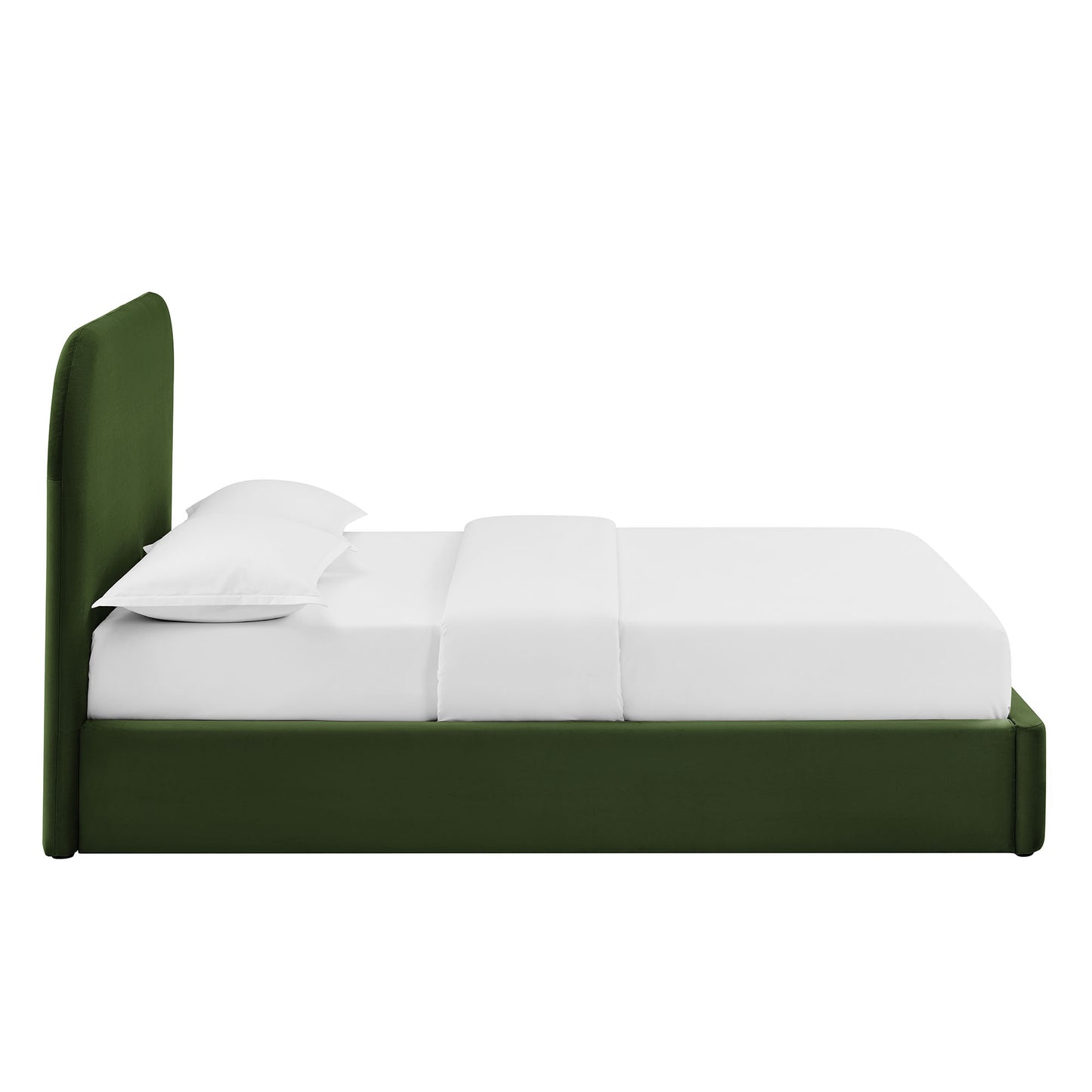 Keynote King Performance Velvet Storage Platform Bed Frame by Modway