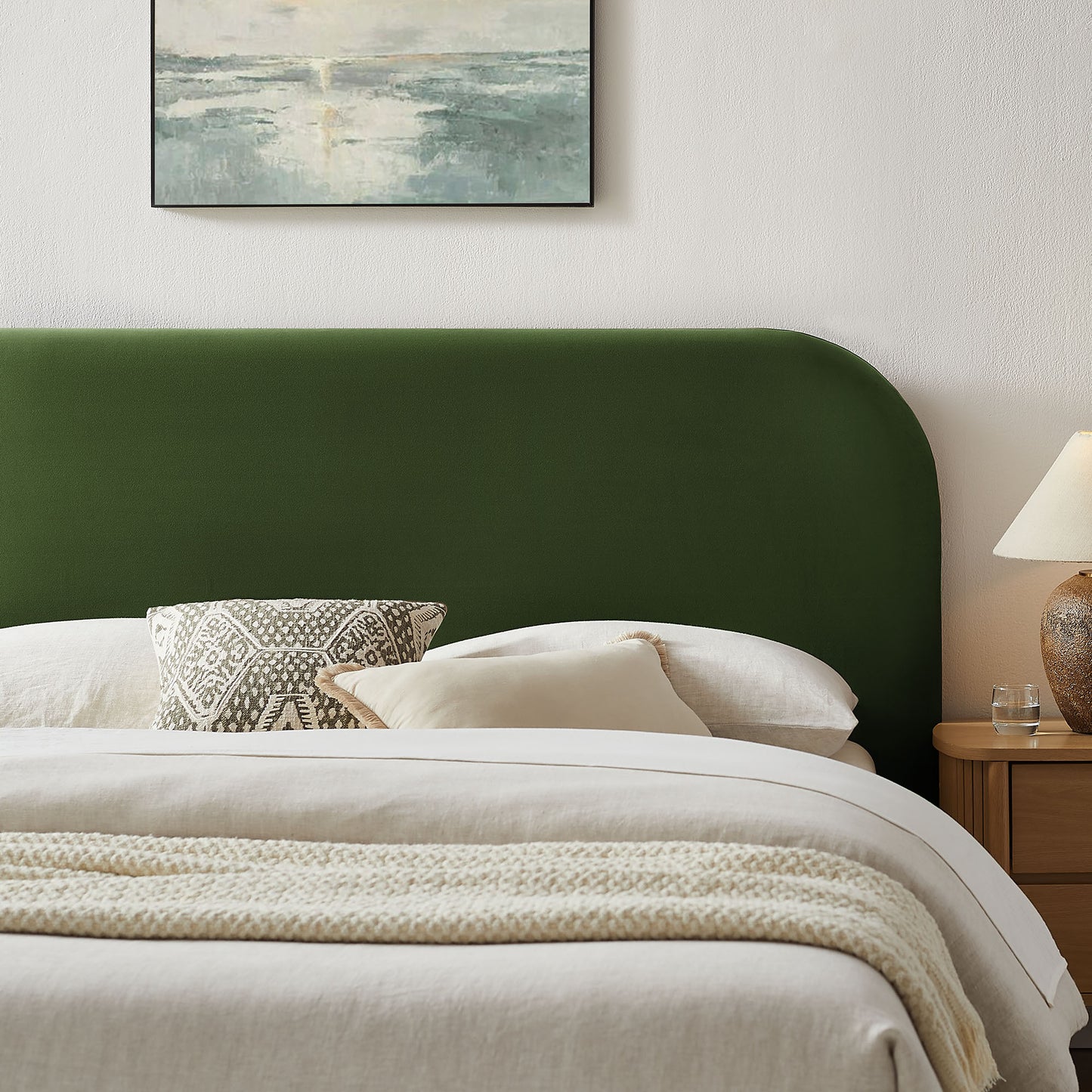 Keynote King Performance Velvet Storage Platform Bed Frame by Modway
