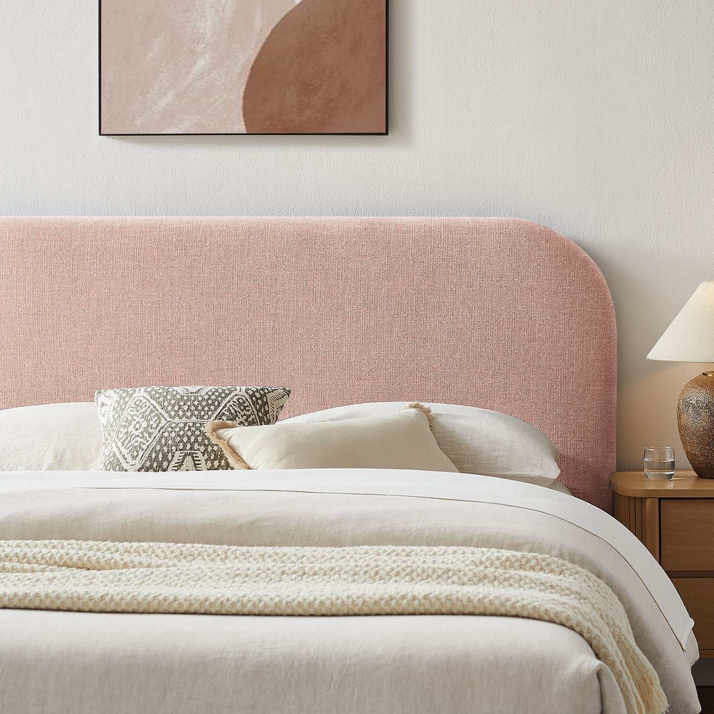 Keynote King Fabric Upholstered Storage Platform Bed Frame by Modway