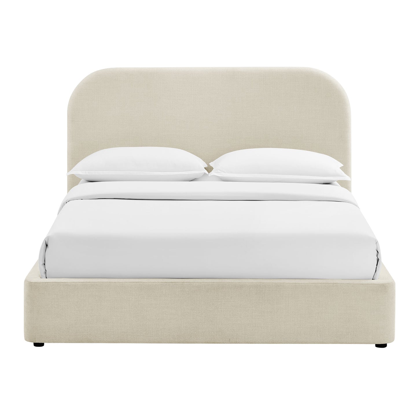 Keynote King Fabric Upholstered Storage Platform Bed Frame by Modway