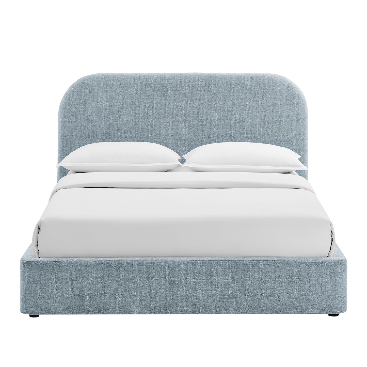 Keynote King Fabric Upholstered Storage Platform Bed Frame by Modway