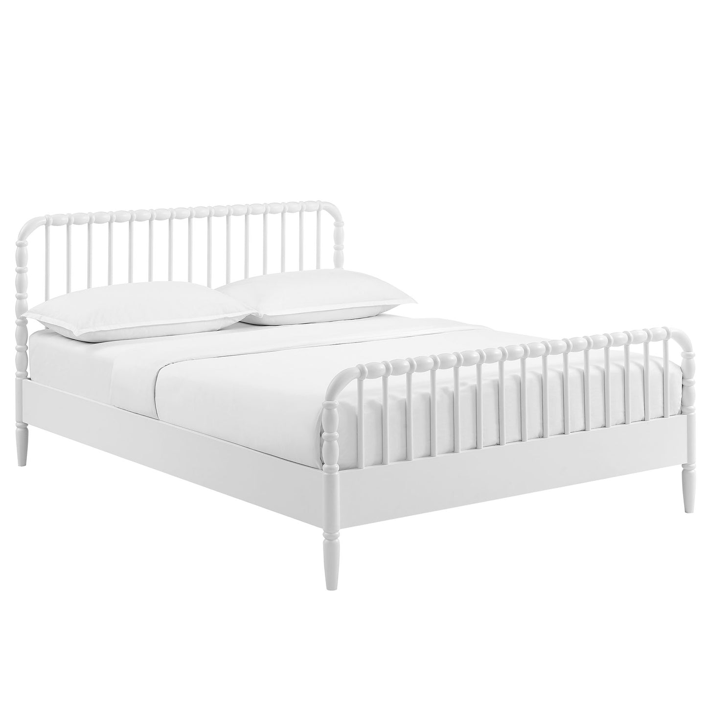 Arlette Queen Size Wood Spindle Bed Frame by Modway