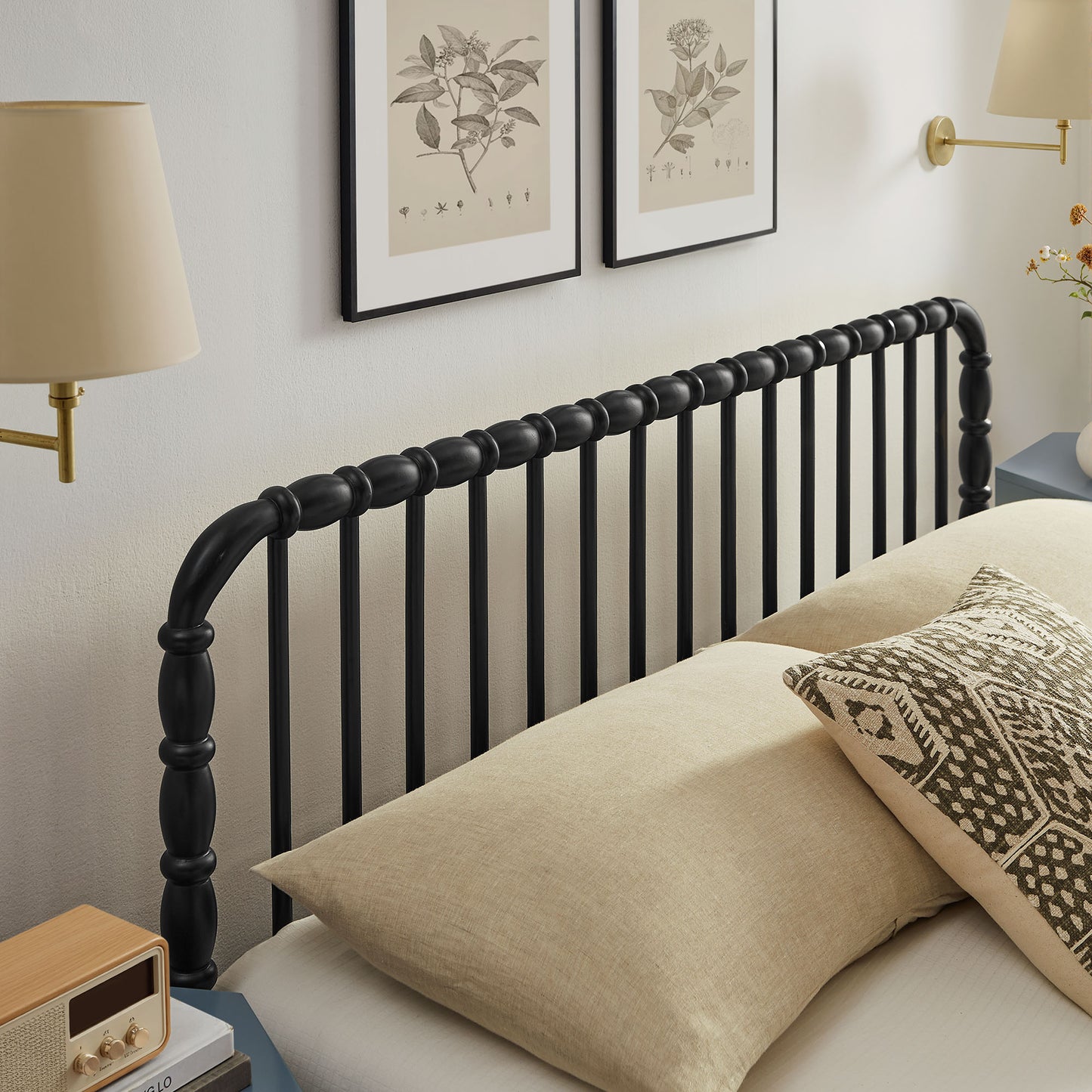 Arlette King Size Wood Spindle Bed Frame by Modway