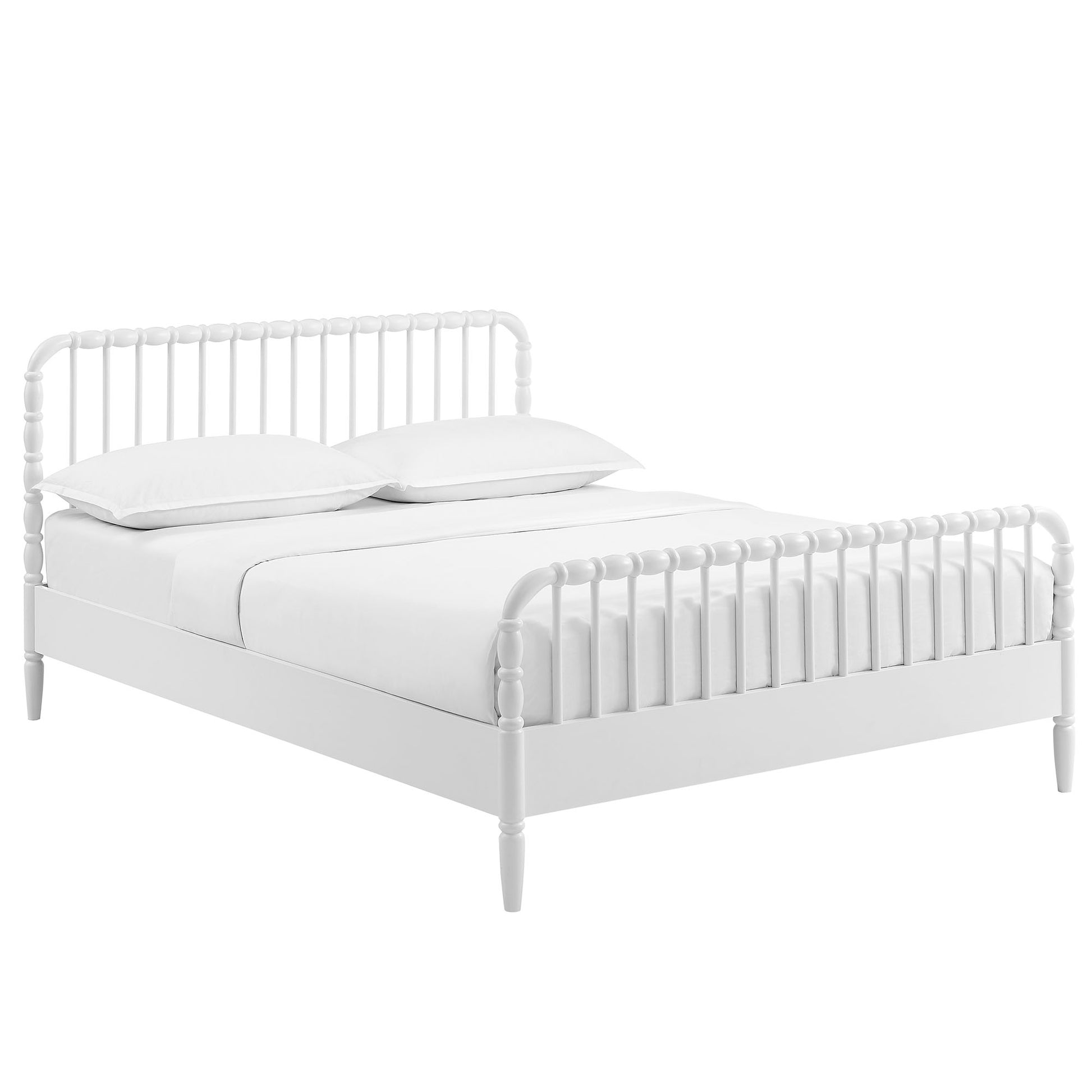Arlette King Size Wood Spindle Bed Frame by Modway