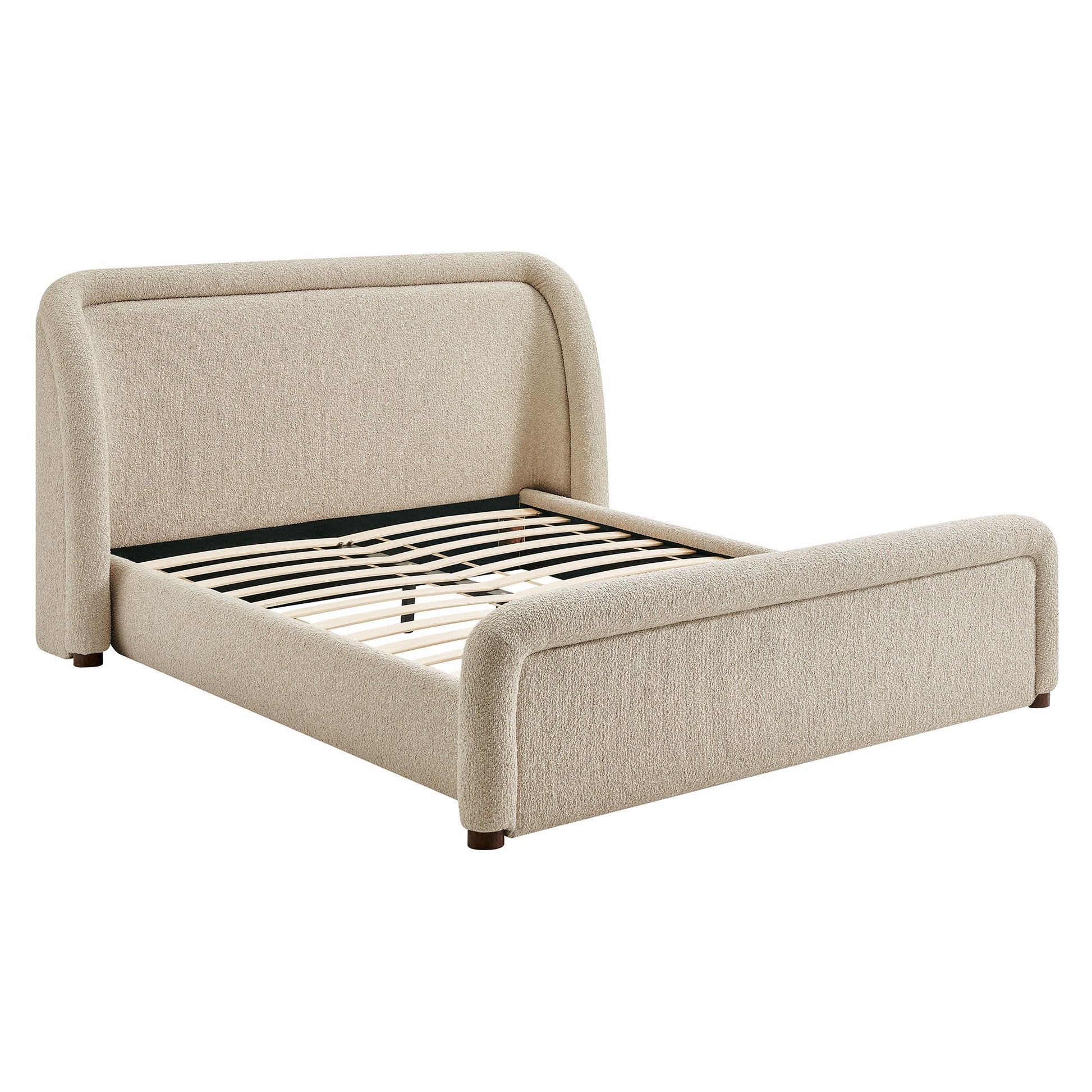 Tasmin Queen Upholstered Fabric Platform Bed by Modway