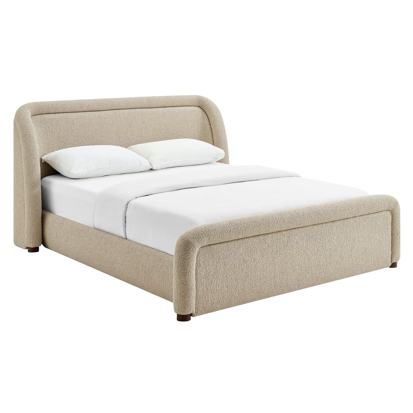 Tasmin Queen Upholstered Fabric Platform Bed by Modway