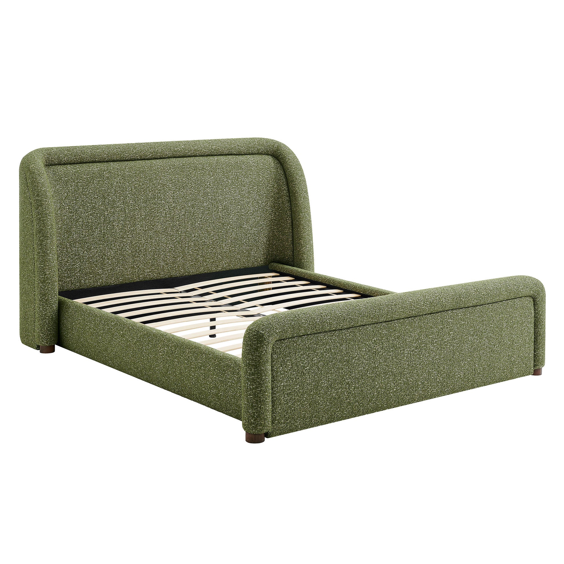 Tasmin Queen Upholstered Fabric Platform Bed by Modway