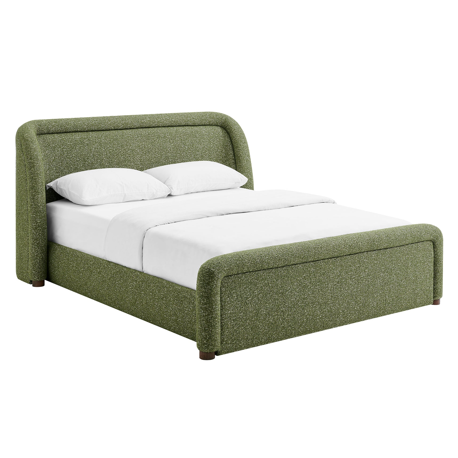 Tasmin Queen Upholstered Fabric Platform Bed by Modway