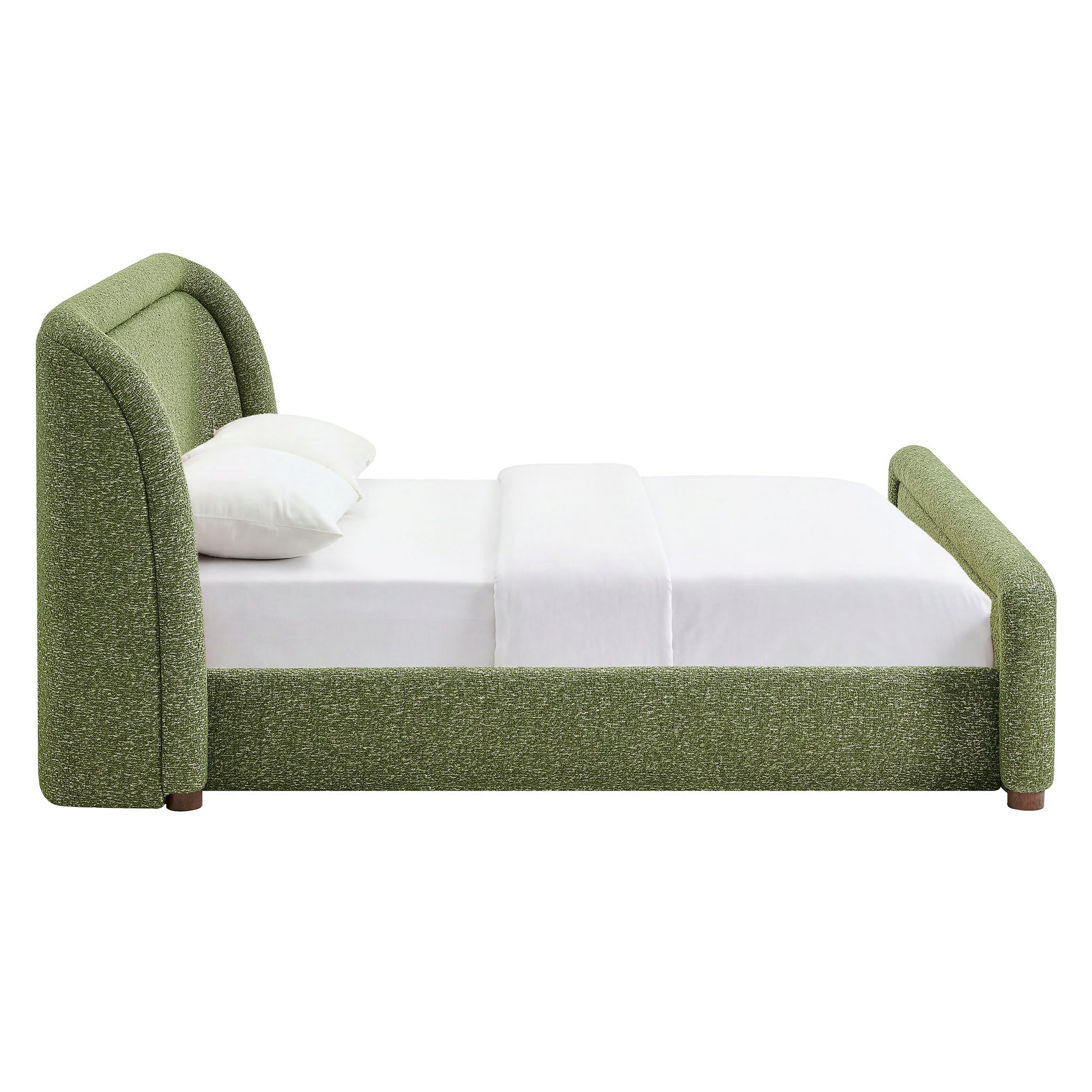 Tasmin Queen Upholstered Fabric Platform Bed by Modway