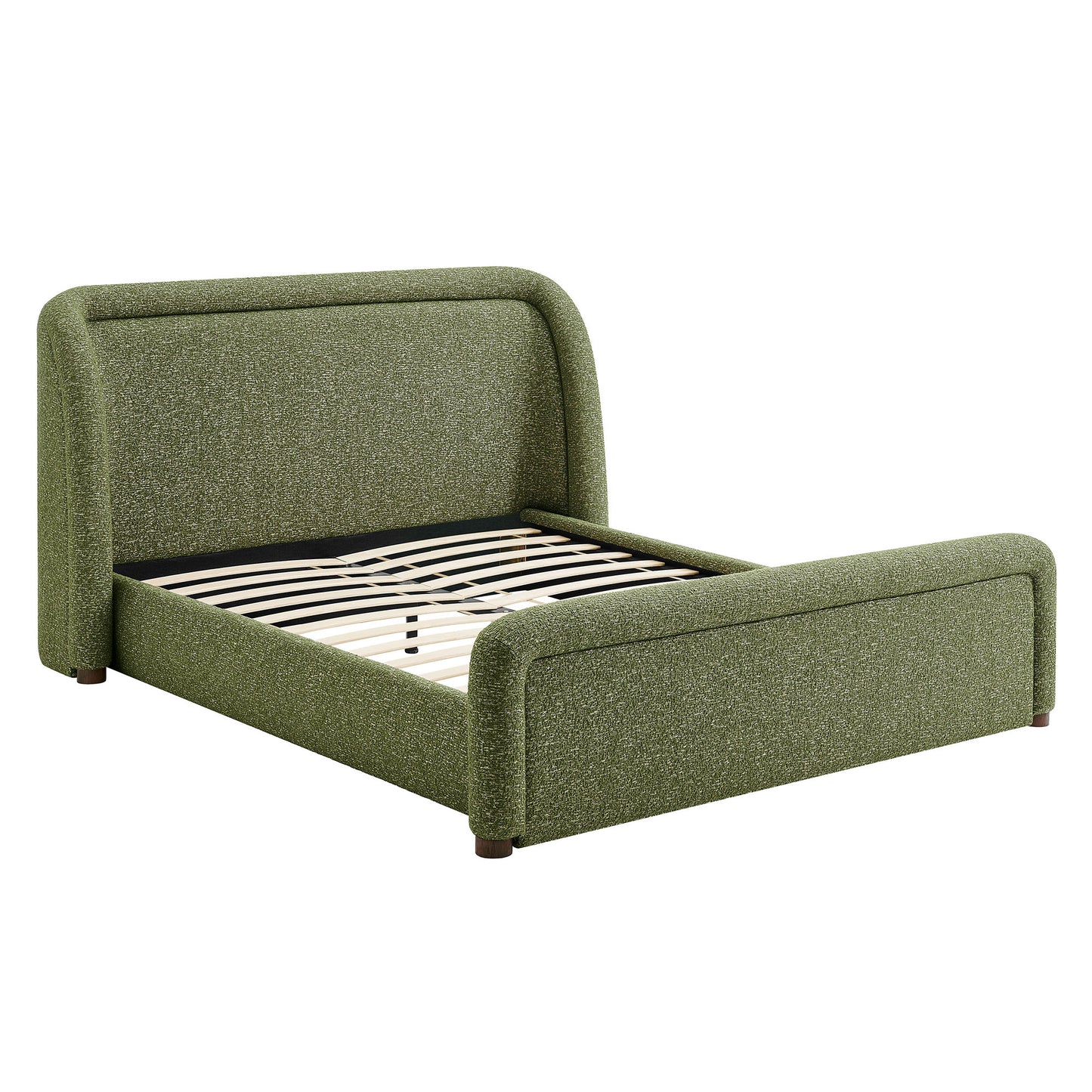 Tasmin King Upholstered Fabric Platform Bed by Modway