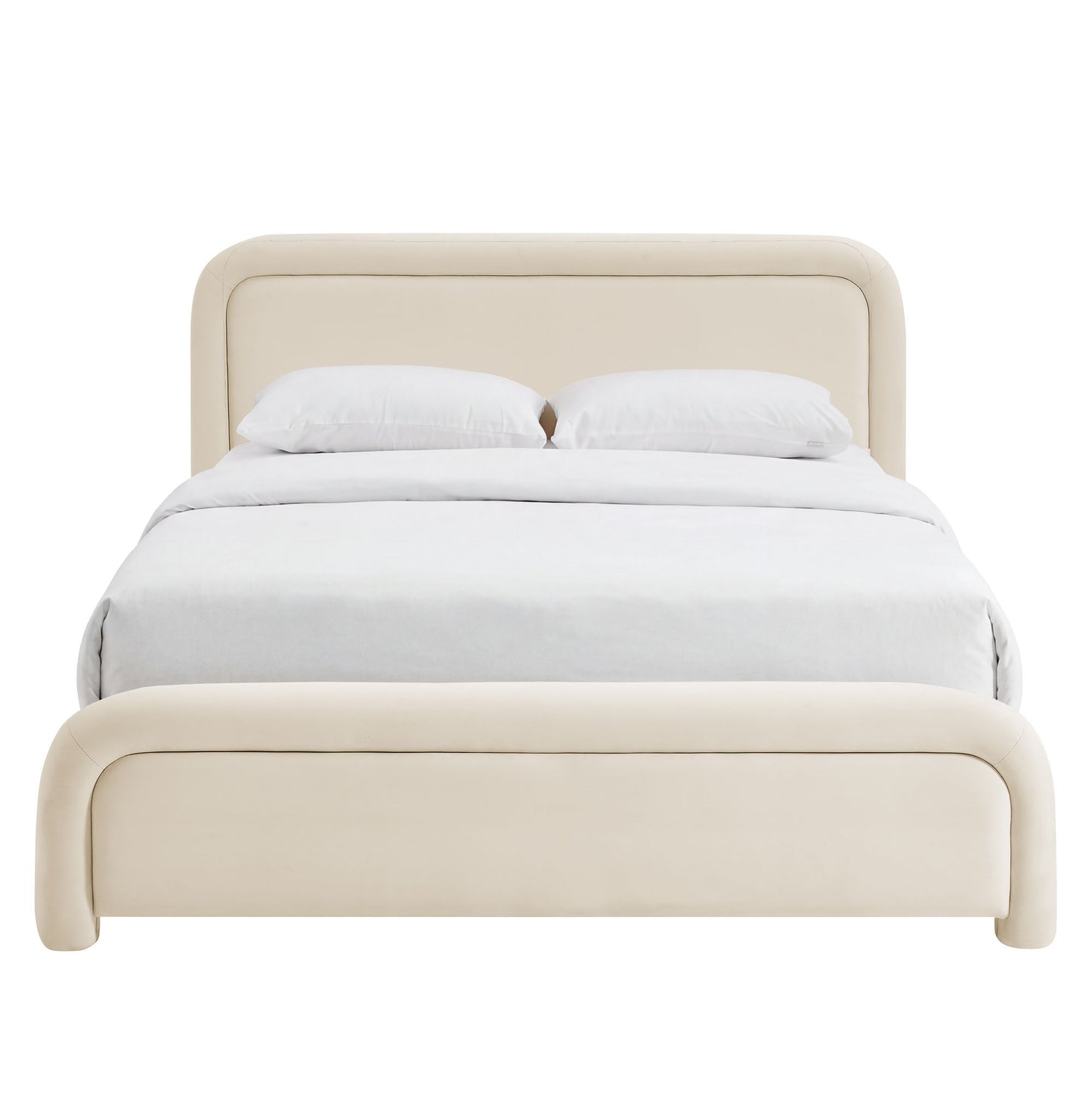 Beck King Performance Velvet Platform Bed by Modway