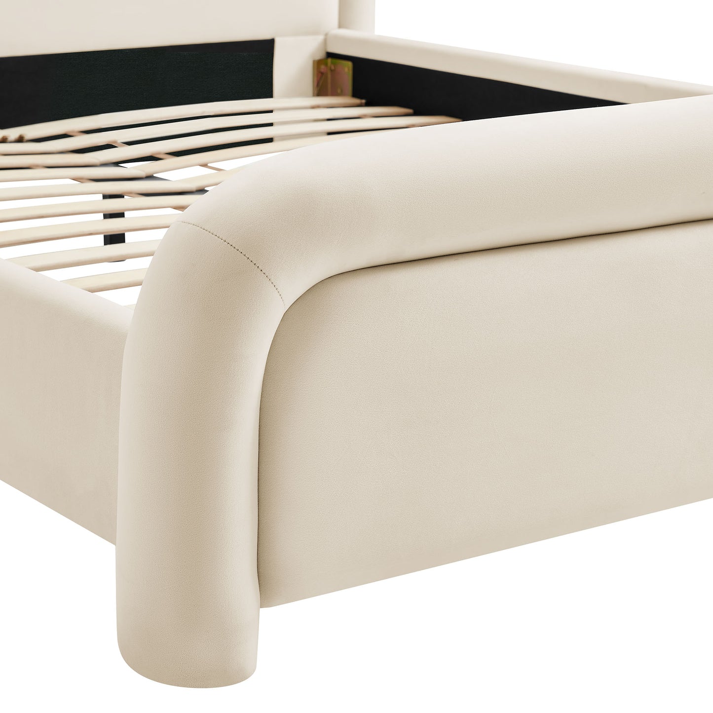 Beck King Performance Velvet Platform Bed by Modway