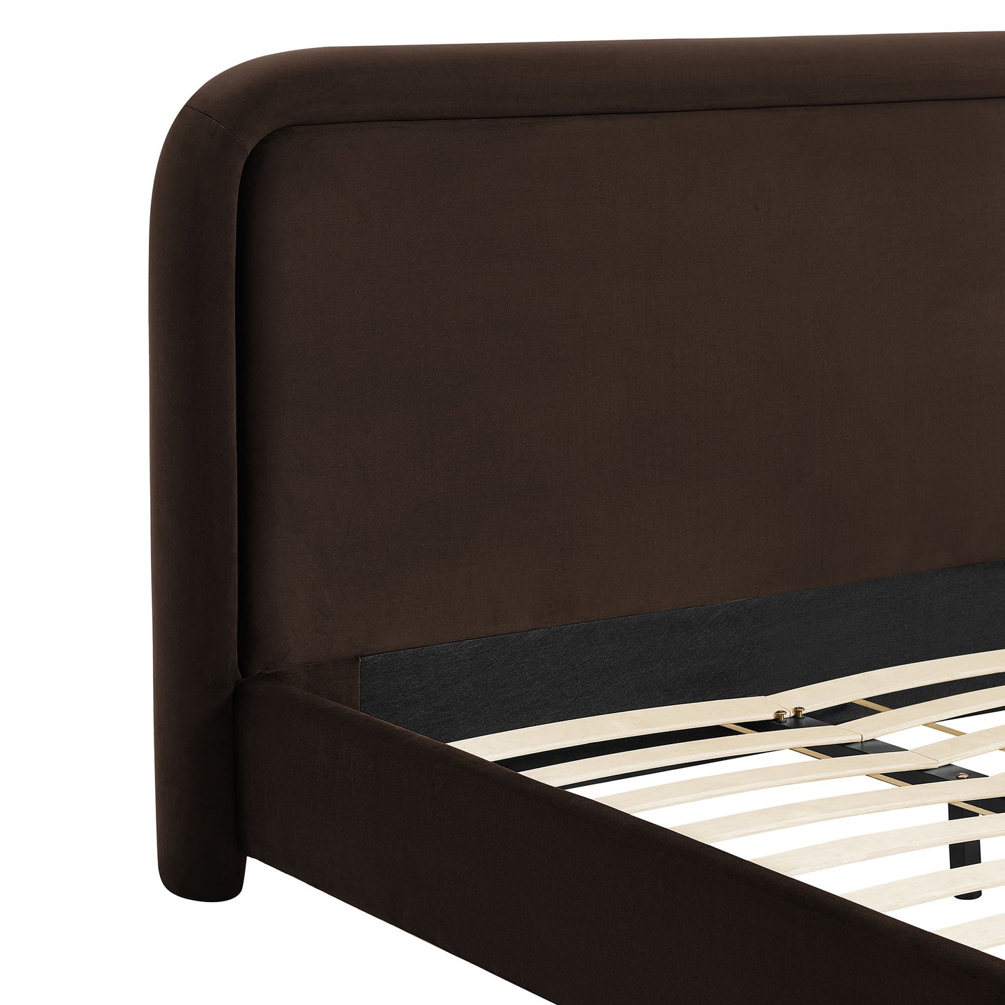 Beck King Performance Velvet Platform Bed by Modway