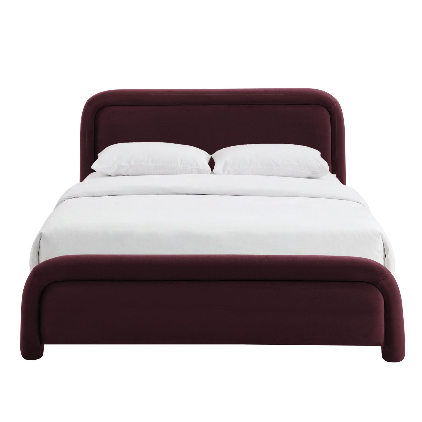 Beck King Performance Velvet Platform Bed by Modway