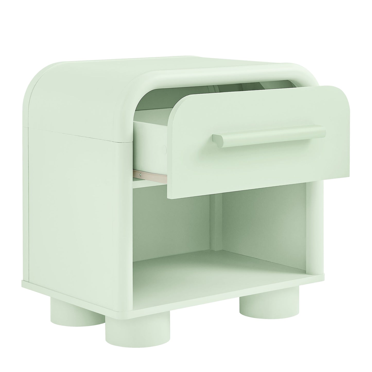 Bellamy Curved 1-Drawer Nightstand by Modway