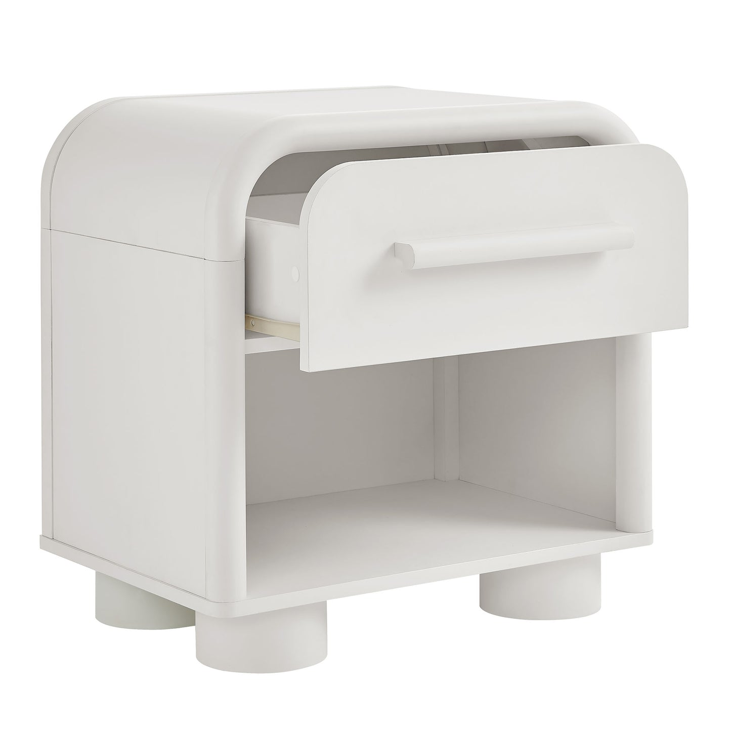 Bellamy Curved 1-Drawer Nightstand by Modway