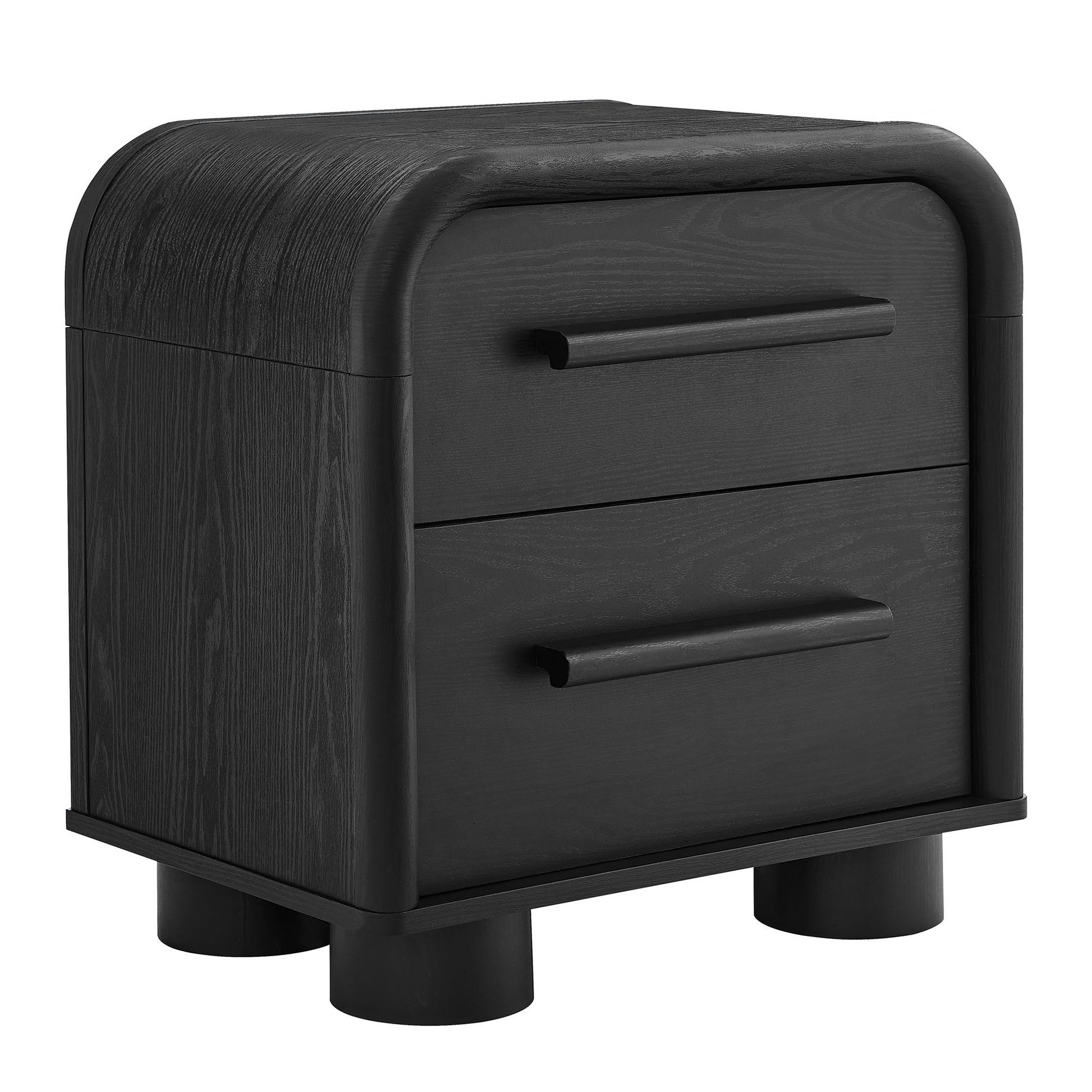 Bellamy Curved 2-Drawer Nightstand by Modway