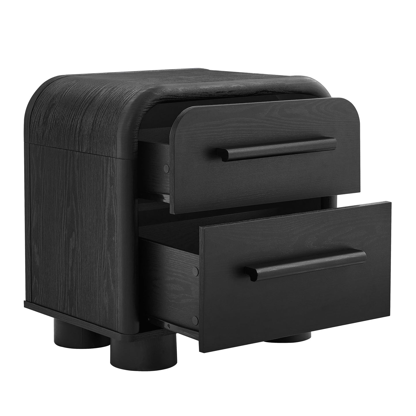 Bellamy Curved 2-Drawer Nightstand by Modway
