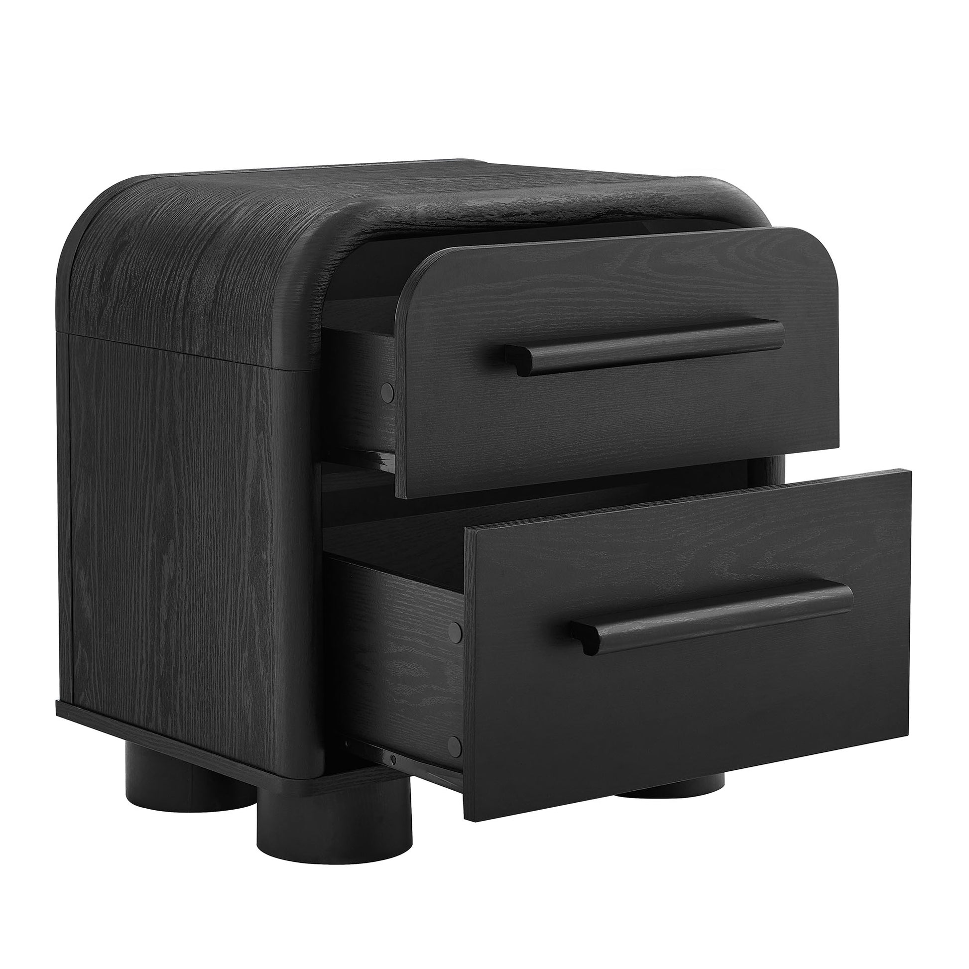Bellamy Curved 2-Drawer Nightstand by Modway