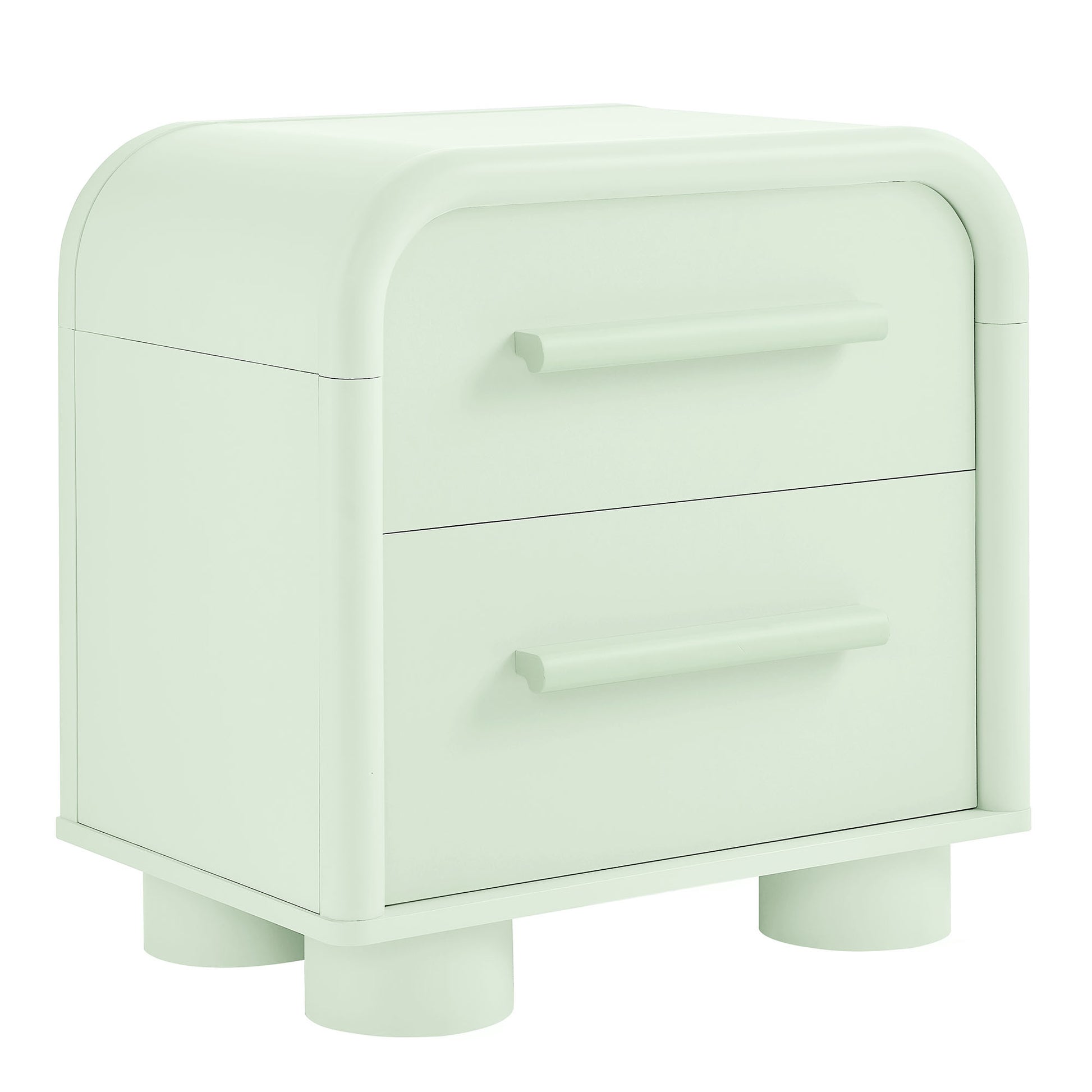 Bellamy Curved 2-Drawer Nightstand by Modway